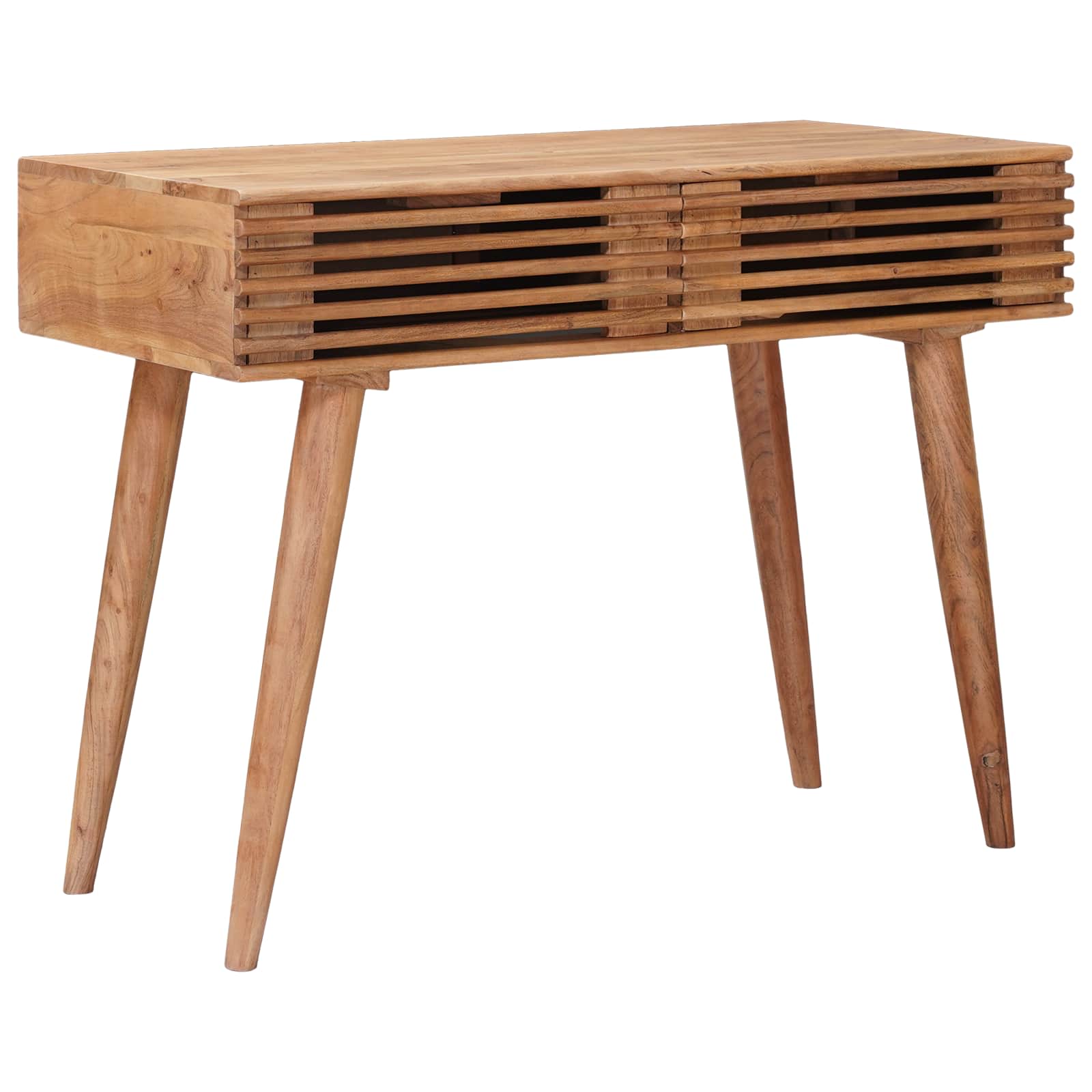 Stalas su stalčių su saugykla Natūrali 100 x 48 x 76 cm