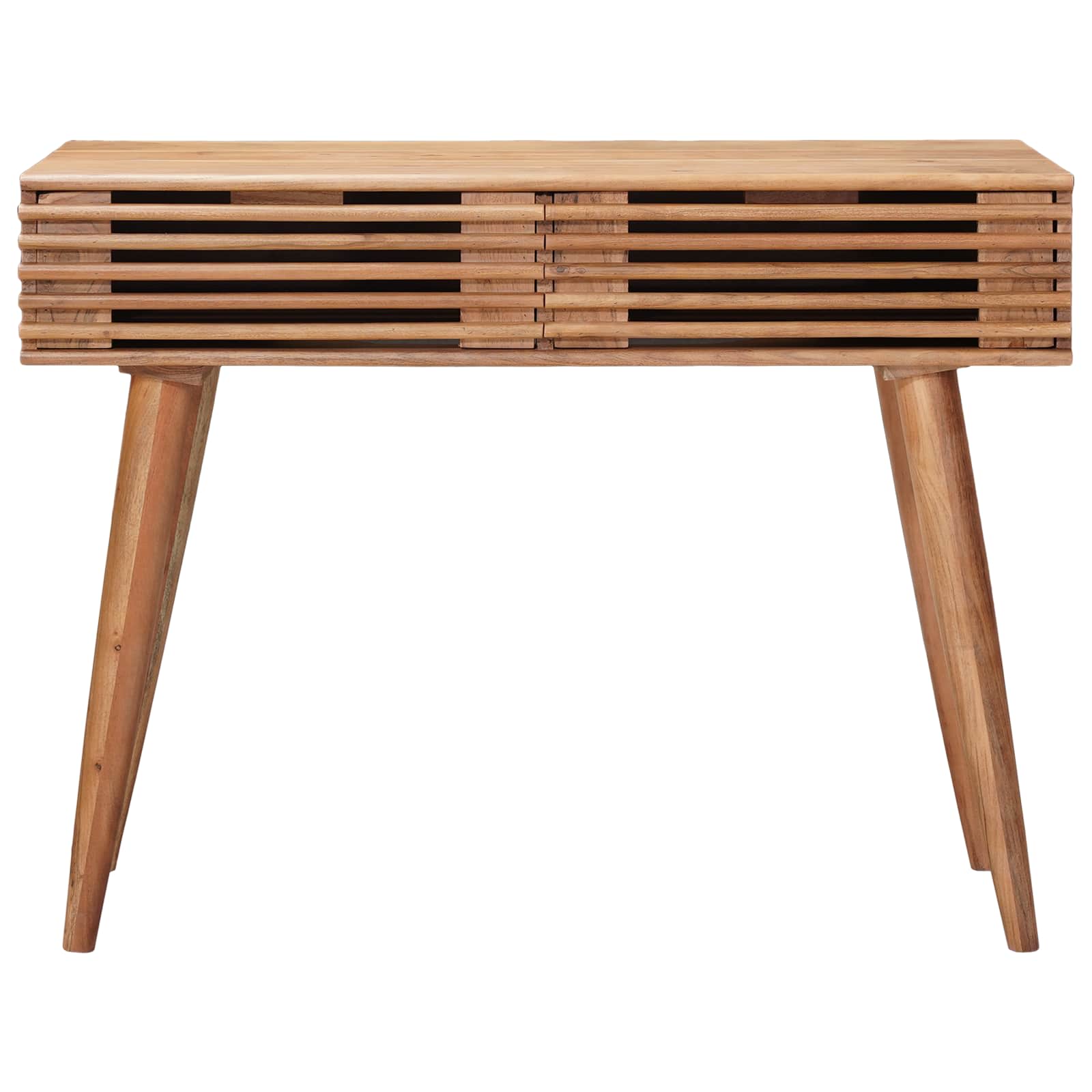 Stalas su stalčių su saugykla Natūrali 100 x 48 x 76 cm