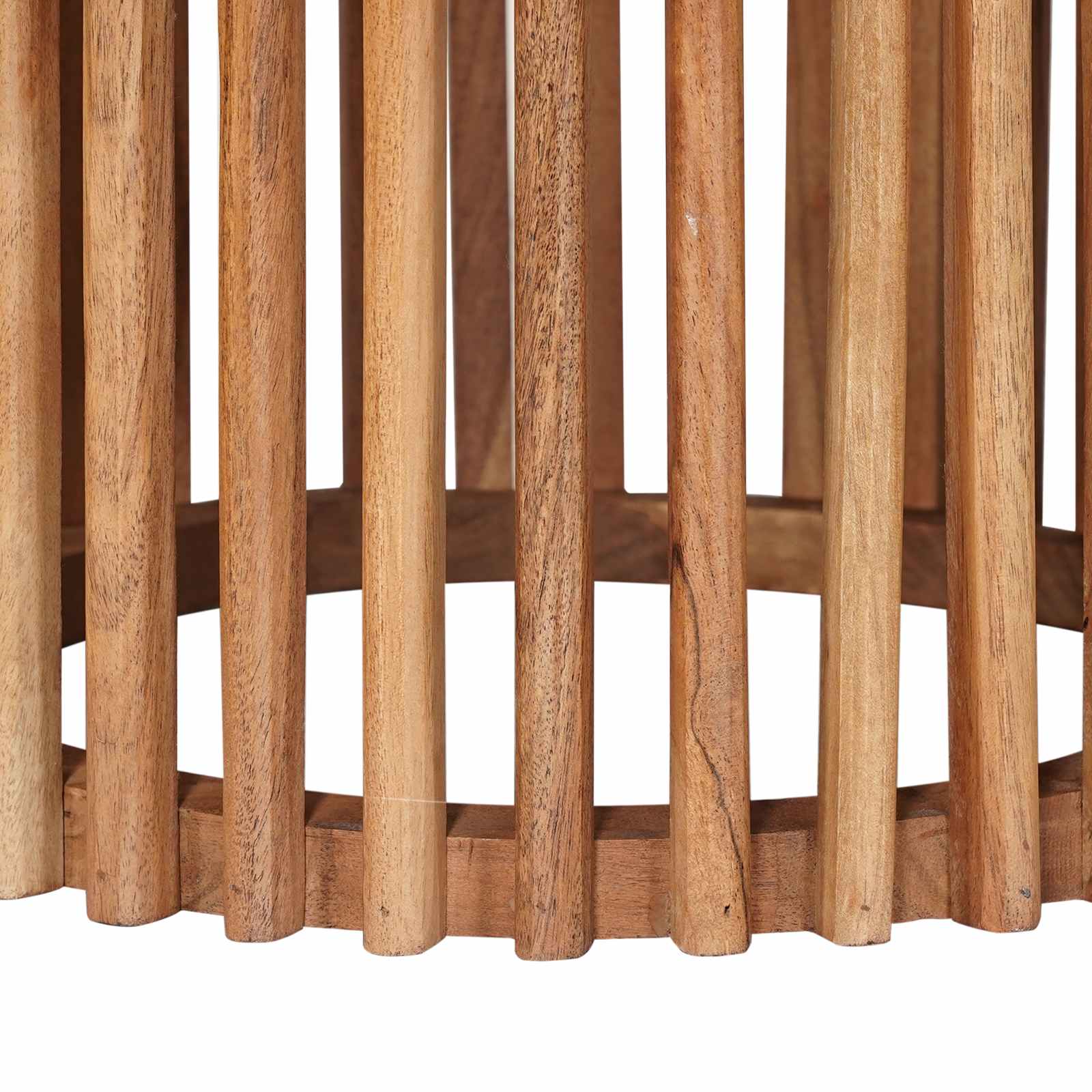 Side Tables Set with Storage Brown 40 x 40 x 45 cm