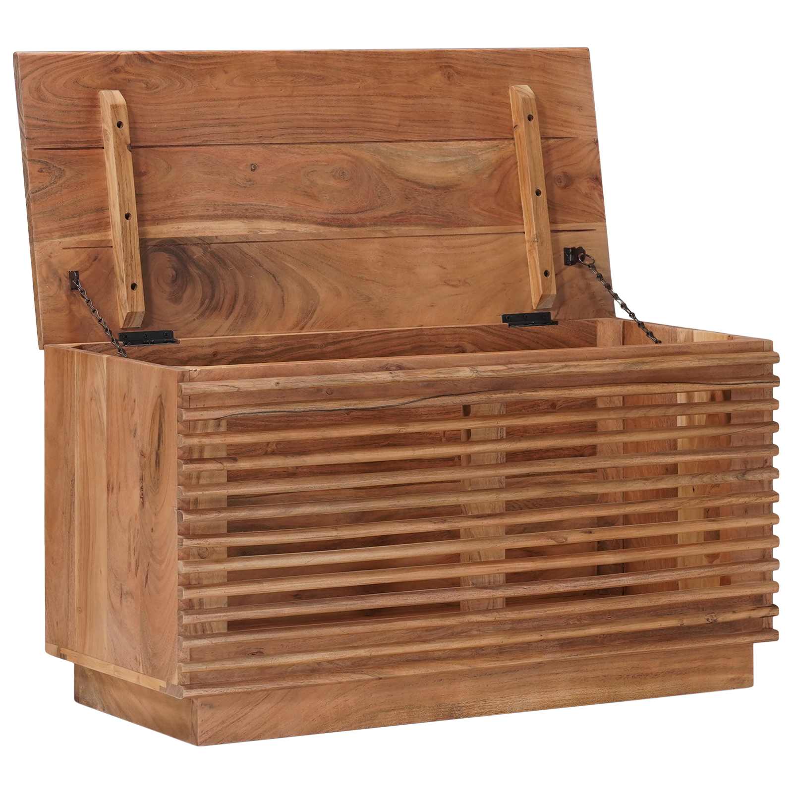Glabāšanas kaste ar glabātuvi dabīgā krāsā 85 x 40 x 46 cm