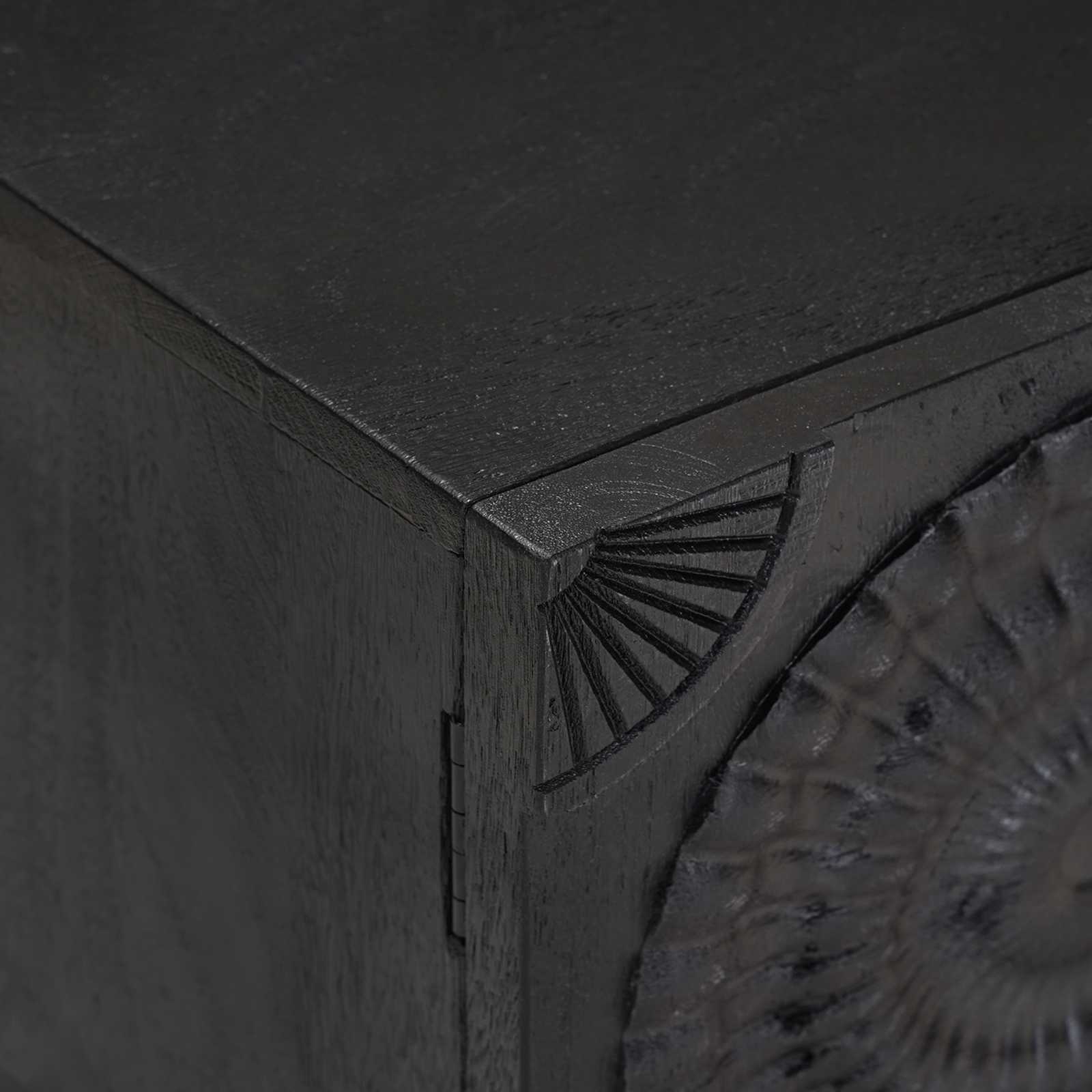 Televizoriaus spintelė su lentyna Juodas 105 x 30 x 35 cm