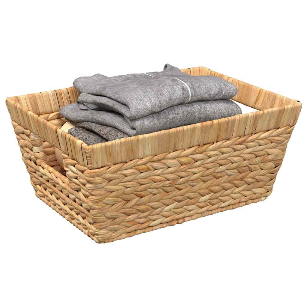 Laikymo krepšiai 2 pcs Natūrali 38 x 28 x 15 cm