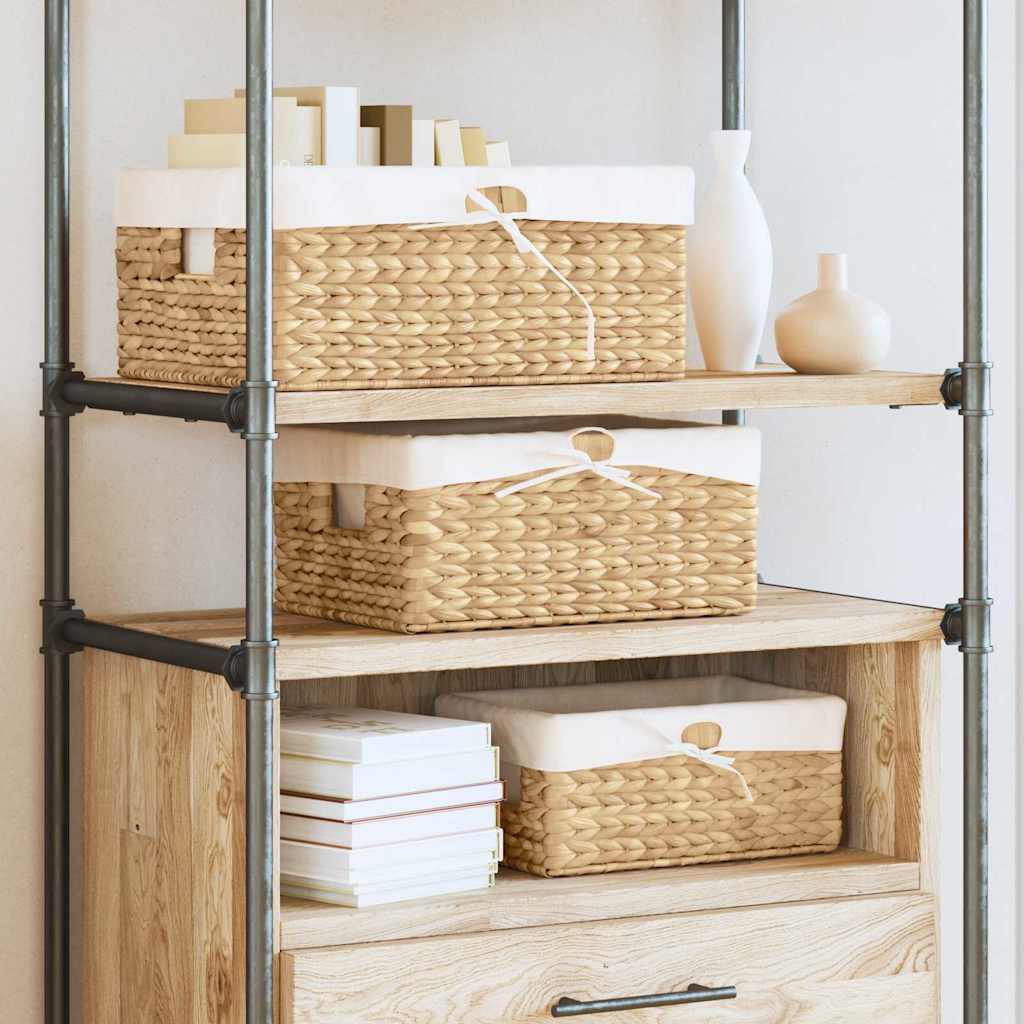 Laikymo krepšiai 3 pcs Natūrali Vandens hiacintas