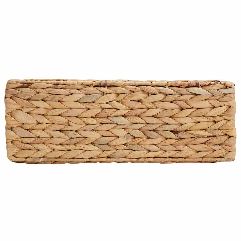 Magazine Baskets with Storage 2 pcs Natural 39 x 14 x 25 cm
