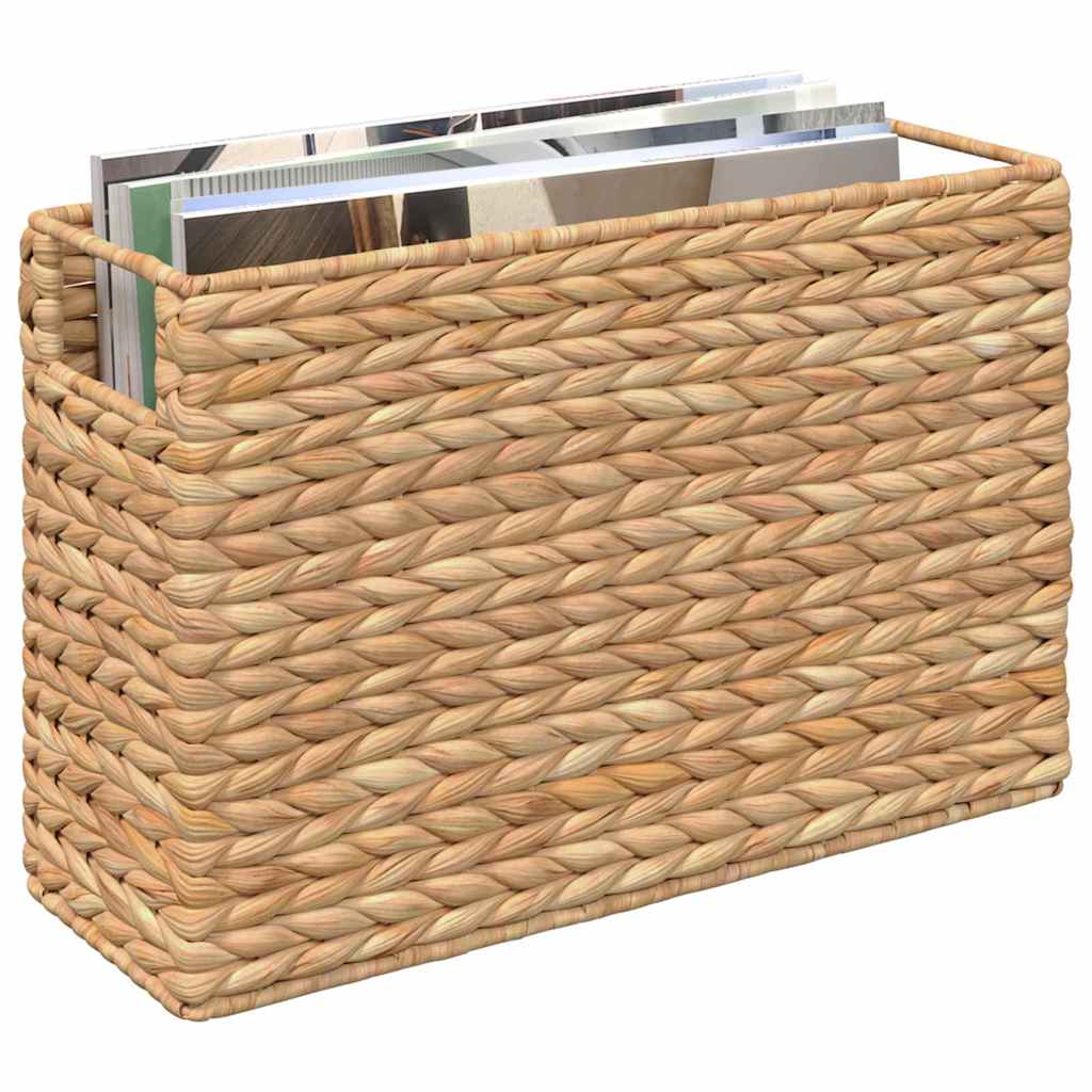 Magazine Baskets with Storage 2 pcs Natural 39 x 14 x 25 cm