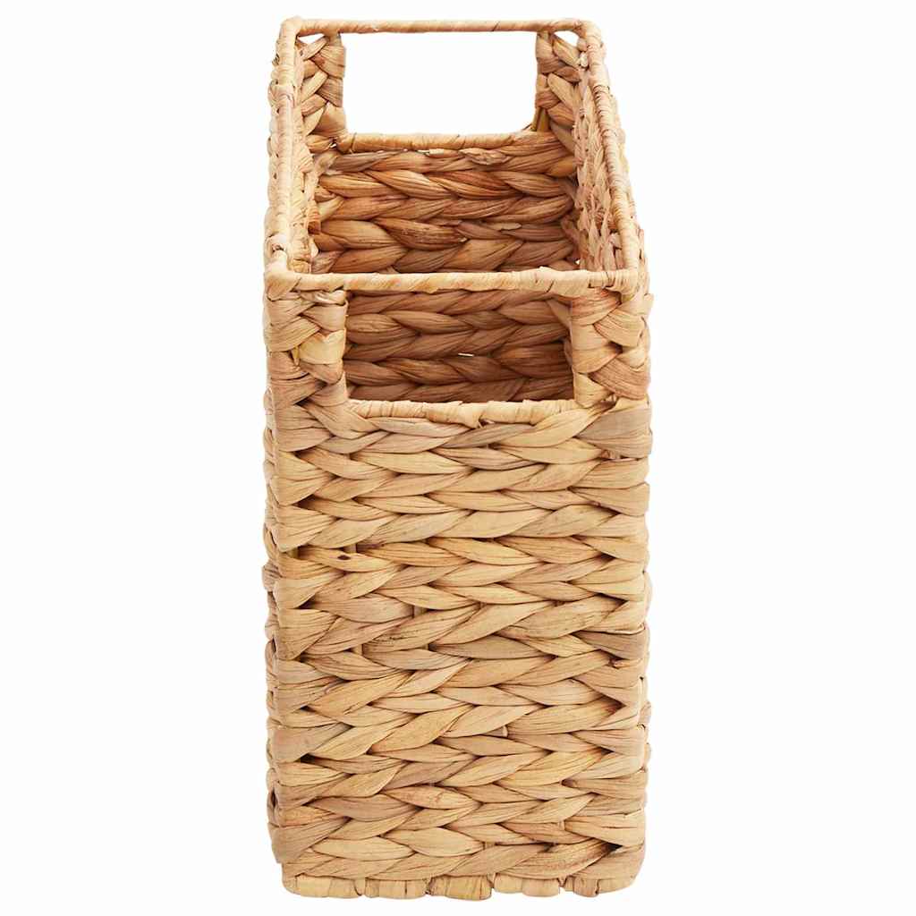 Magazine Baskets with Storage 2 pcs Natural 39 x 14 x 25 cm