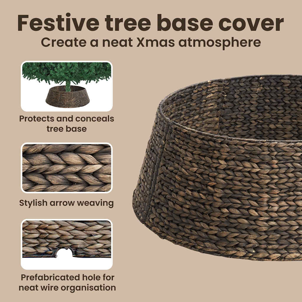 Christmas Tree Collar Black 105 x 105 x 28 cm
