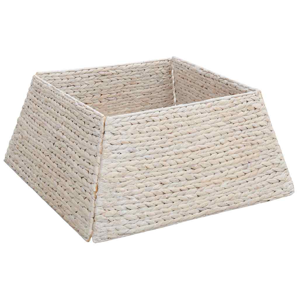 Kalėdų Medžio Apykaklė Balta 60 x 60 x 28 cm Vandens hiacintas