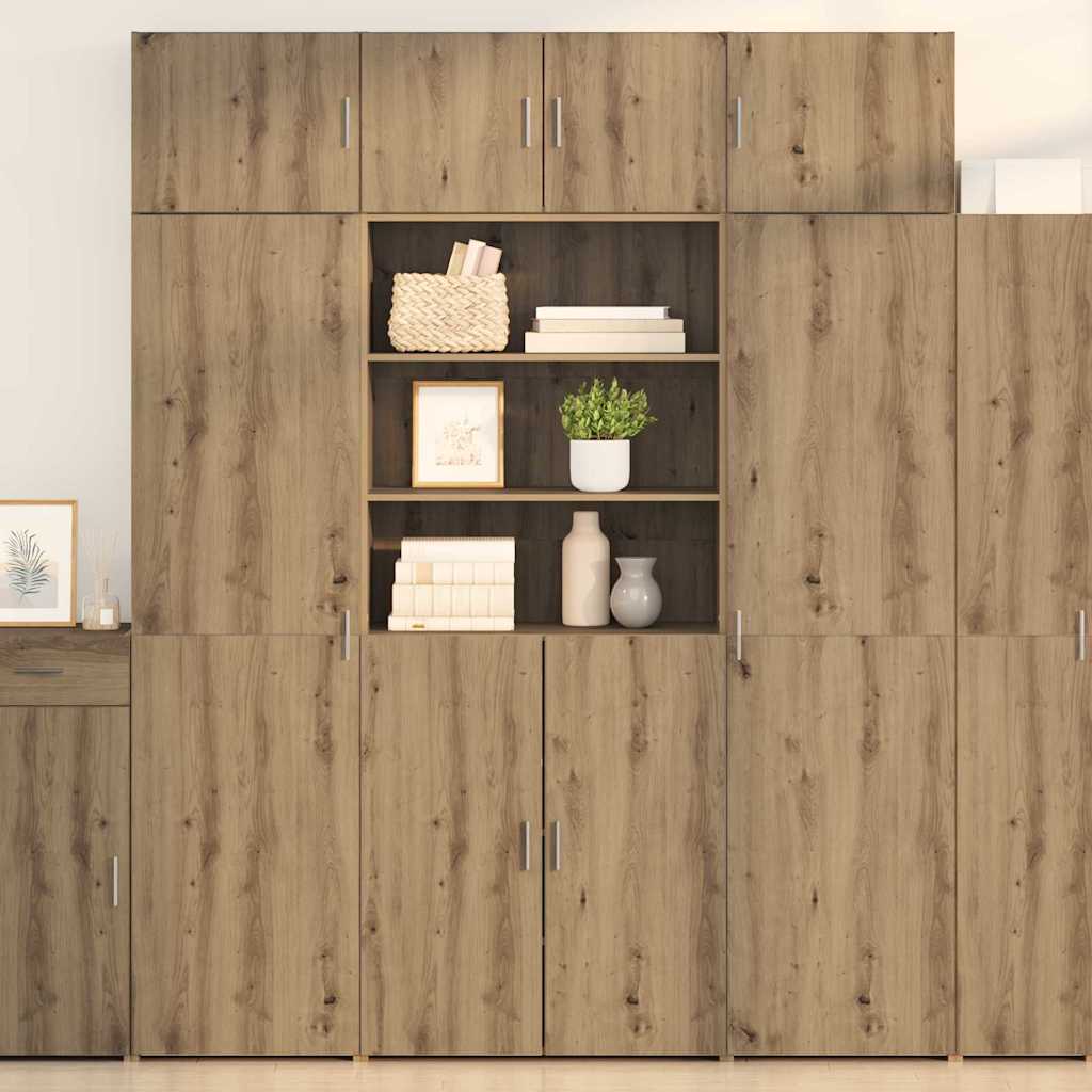 Highboard Craftsman oak 80 x 42.5 x 185 cm
