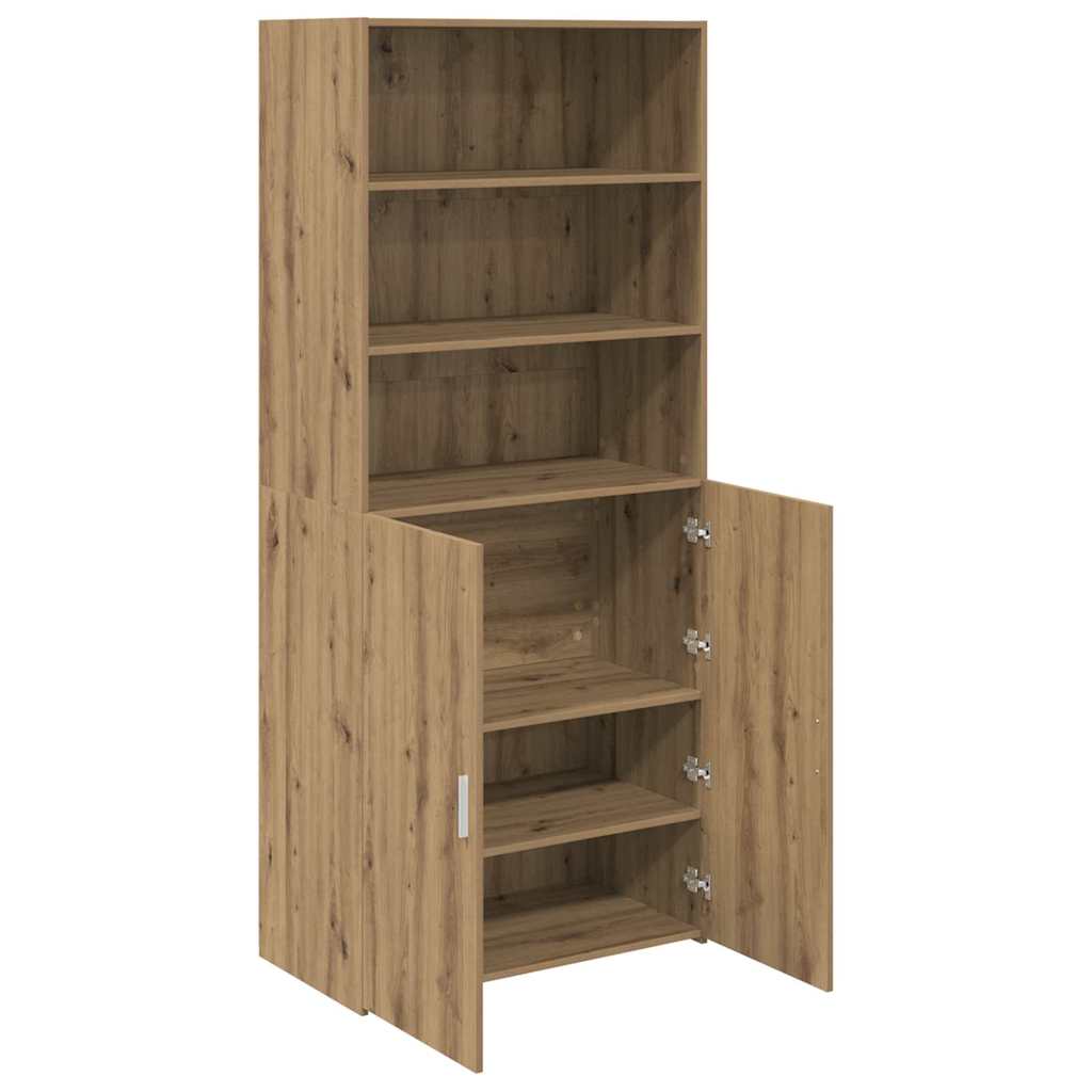 Highboard Craftsman oak 80 x 42.5 x 185 cm
