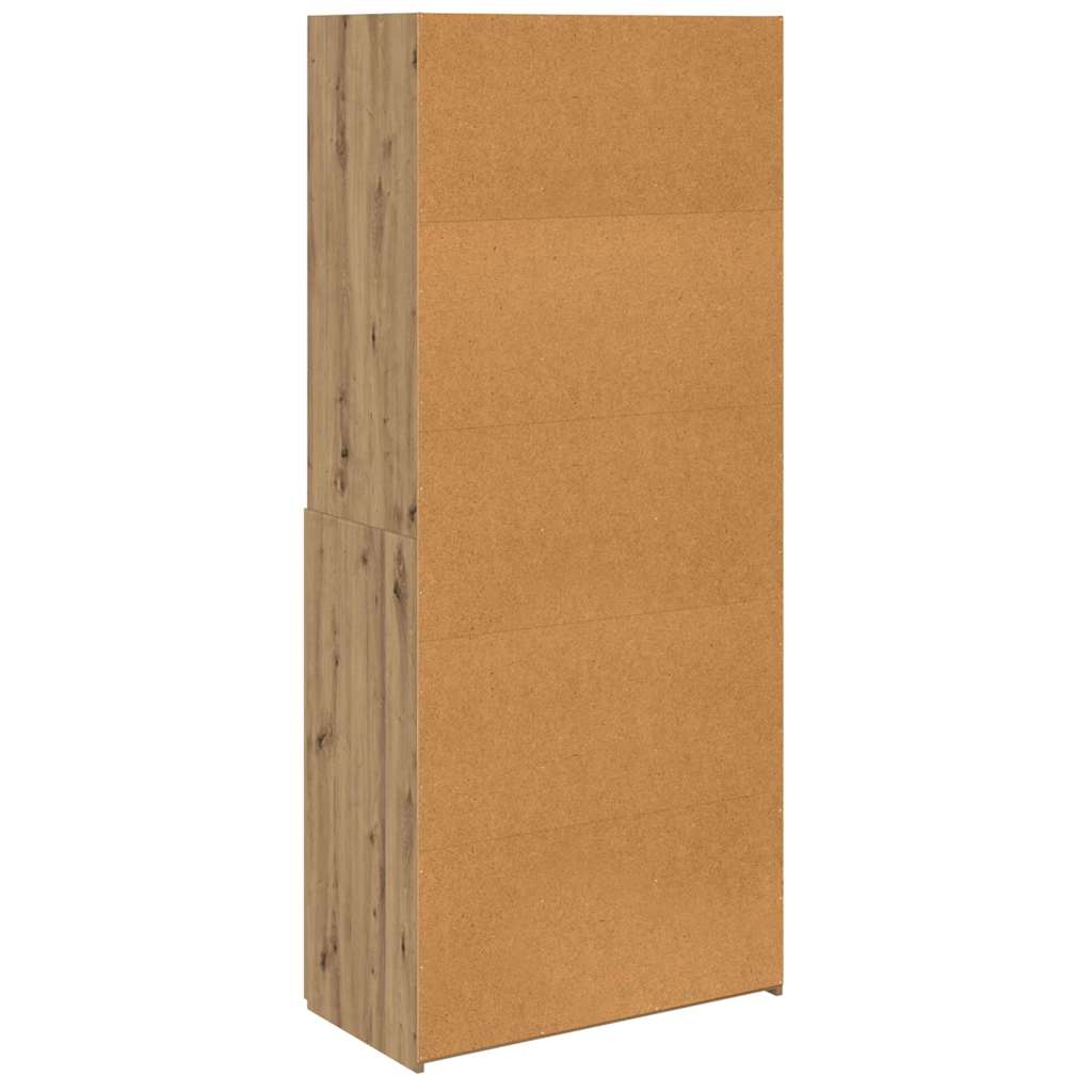 Highboard Craftsman oak 80 x 42.5 x 185 cm