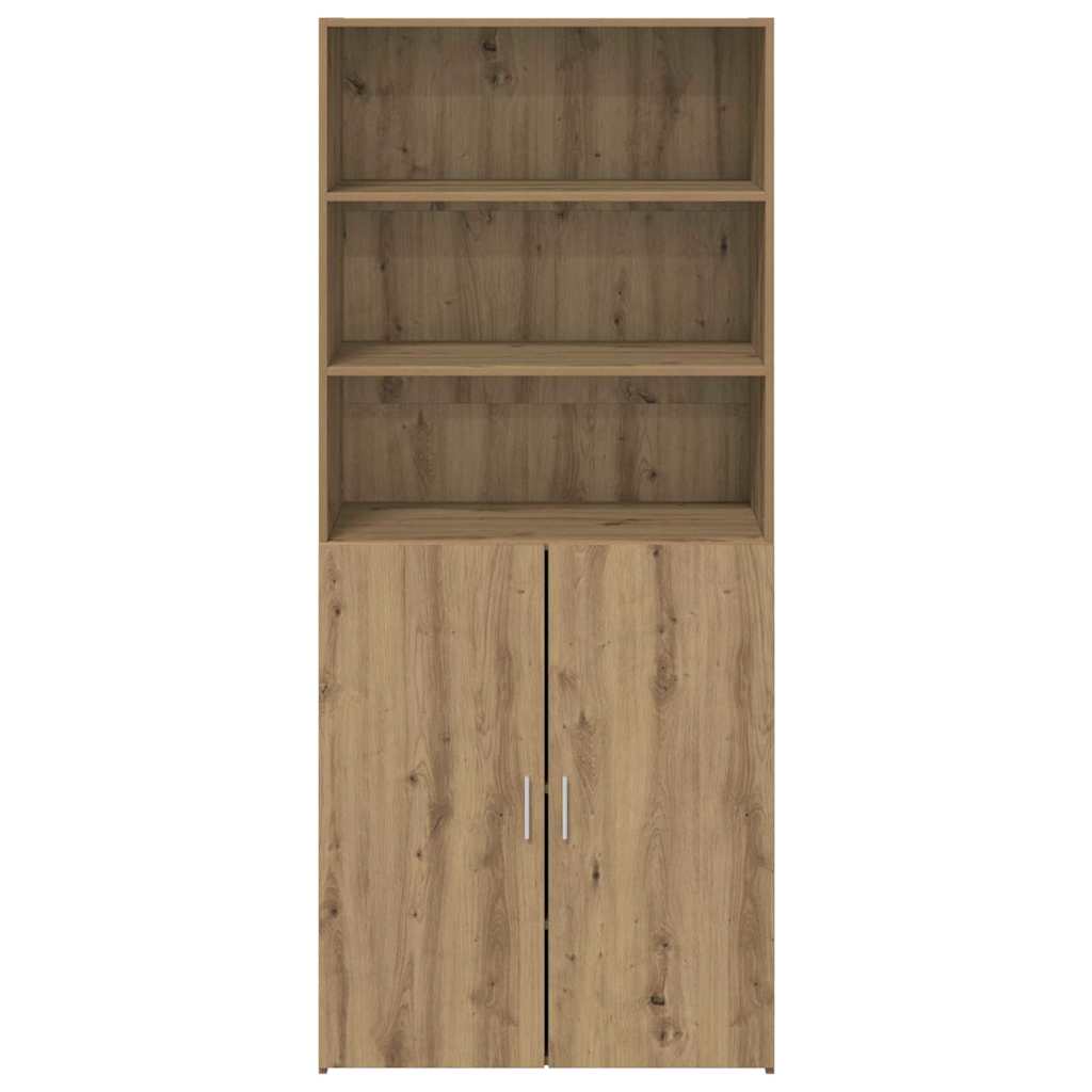 Highboard Craftsman oak 80 x 42.5 x 185 cm