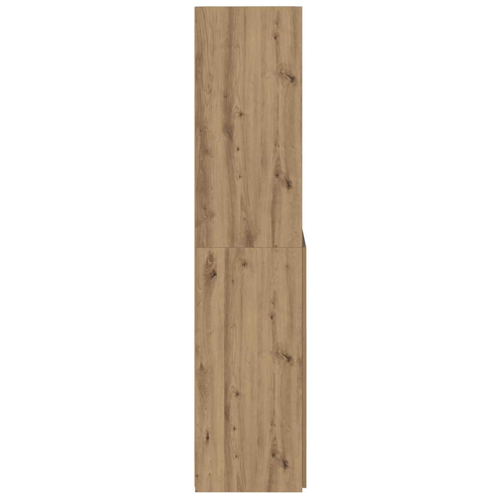 Highboard Craftsman oak 80 x 42.5 x 185 cm