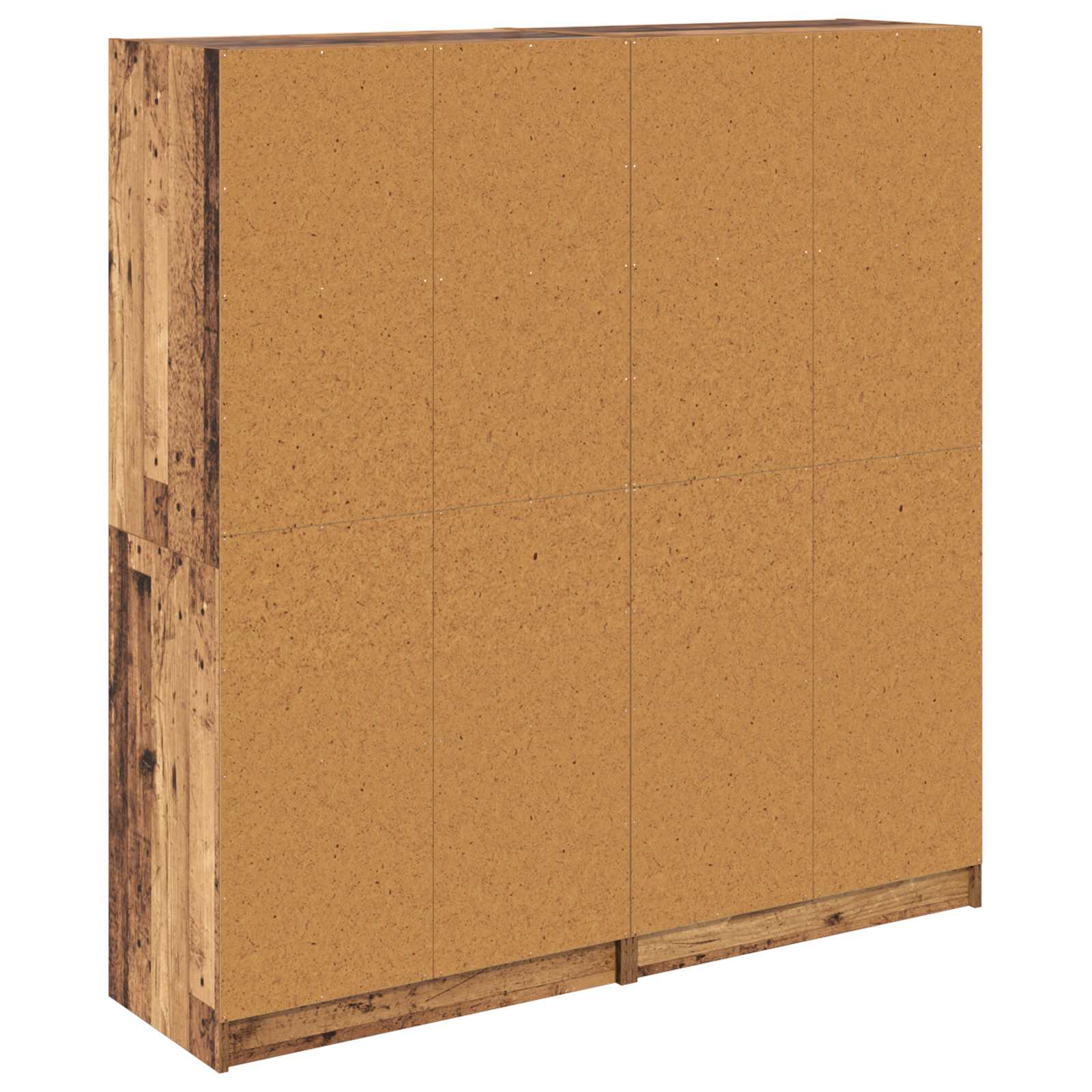 Aukštas spintelė 2 pcs Senovinis medis 68 x 37 x 142 cm