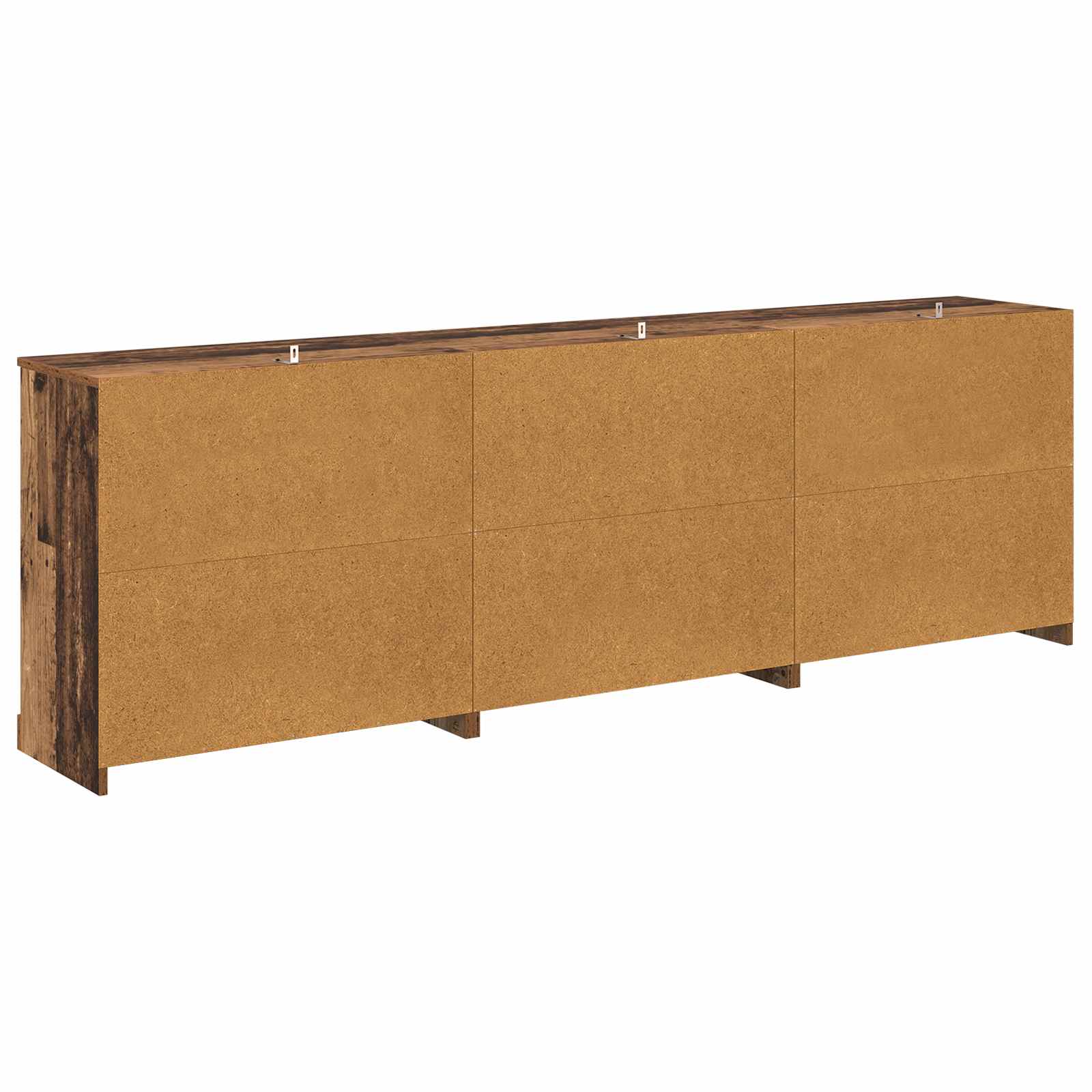 Šoninės lentynos 3 pcs Sendintos medienos 210 x 35,5 x 67,5 cm