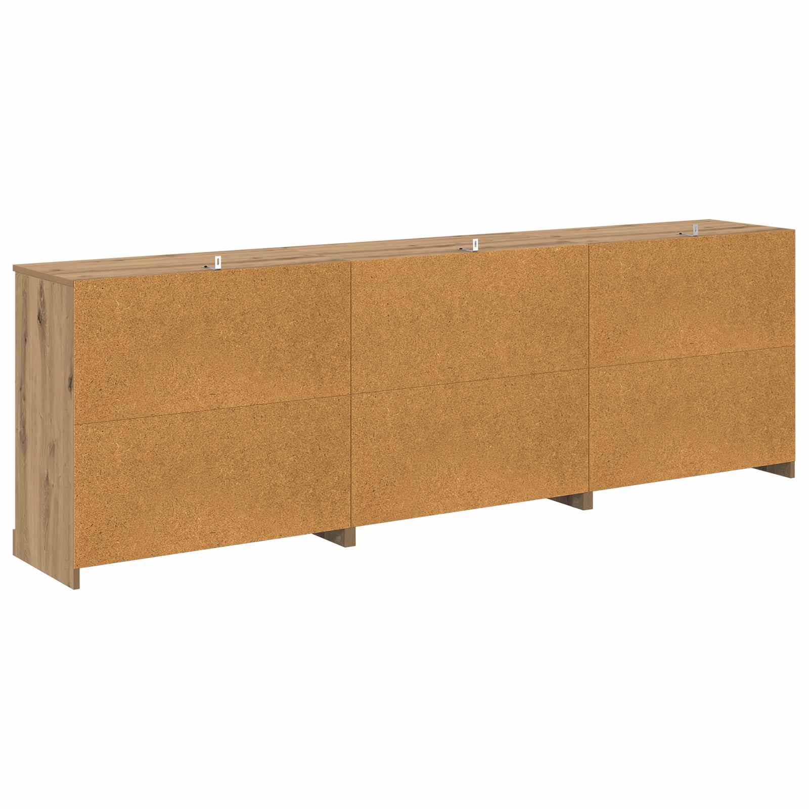 Šoninės lentynos 3 pcs Artisano ąžuolo 210 x 35,5 x 67,5 cm