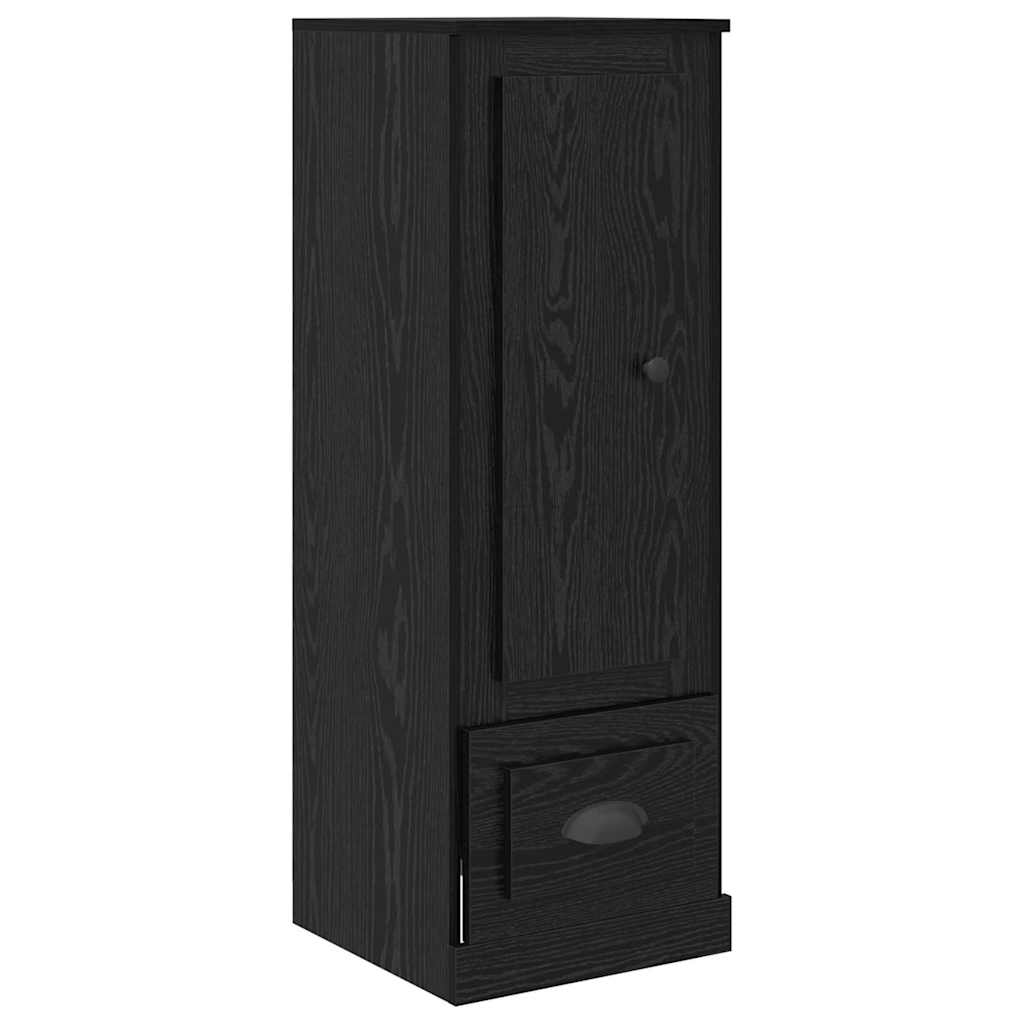 Dresser with 3 drawers Black oak Engineered wood