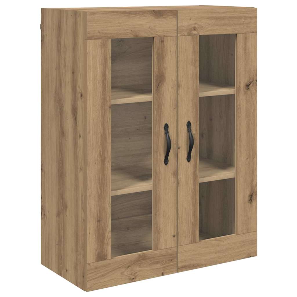 Sieniniai spintelės 2 pcs Amatininkų ąžuolas 69,5 x 34 x 90 cm