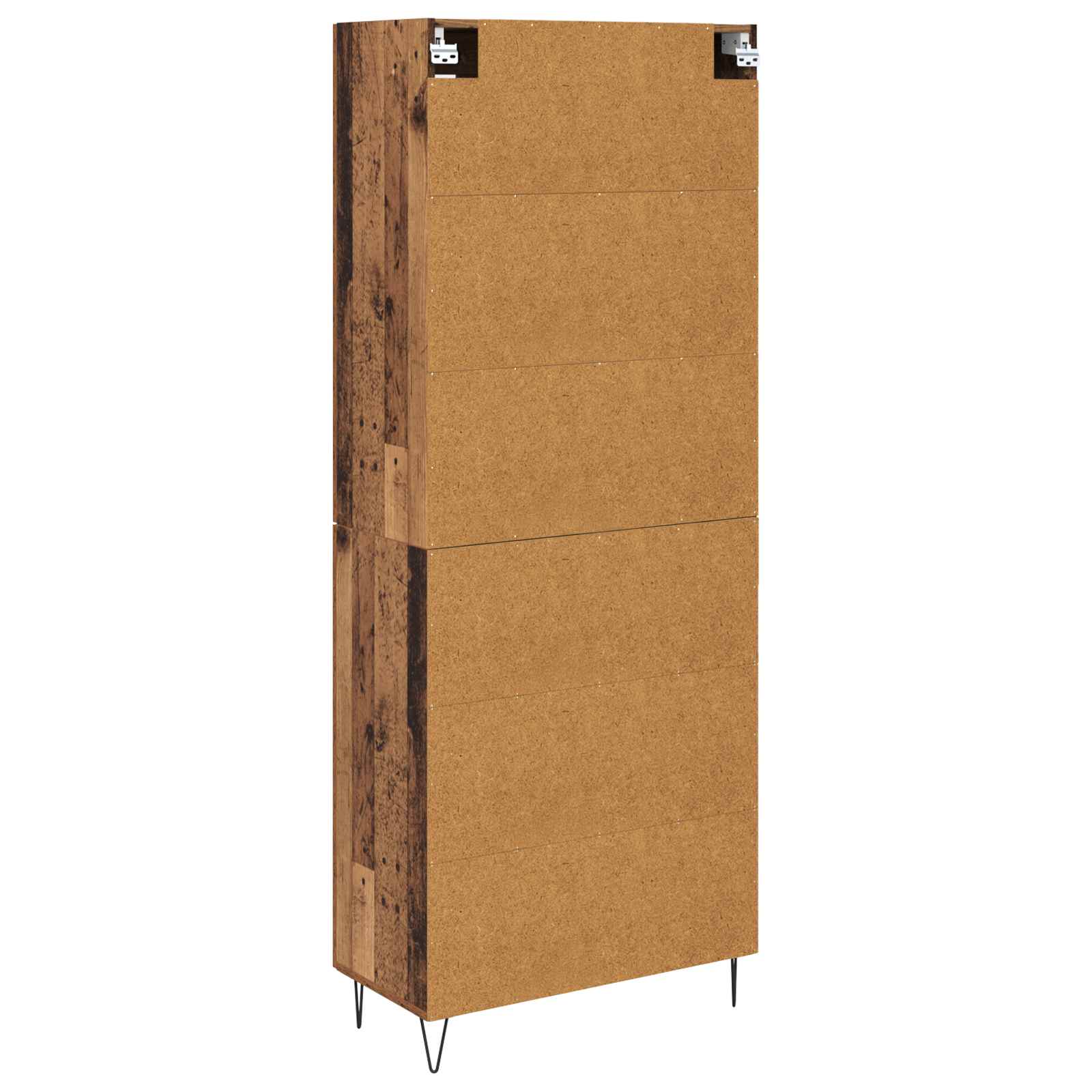 High cabinet Antique wood 69.5 x 34 x 180 cm