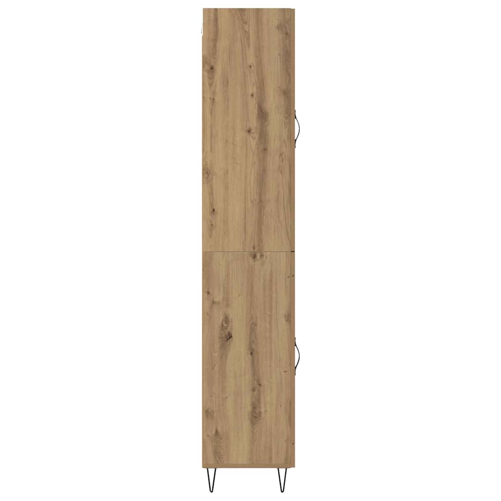 Aukštas spintelė Amatininkų ąžuolas 69,5 x 34 x 180 cm