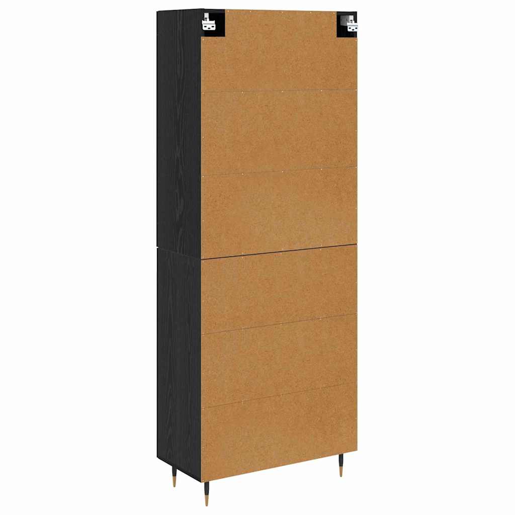 Augsts skapītis Melnais ozols 69,5 x 34 x 180 cm