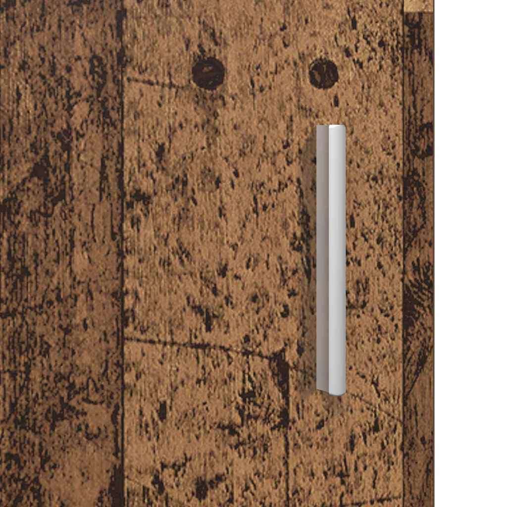 Šoninės lentynos Corona 2 pcs Senovinis medis 59 x 39 x 80 cm