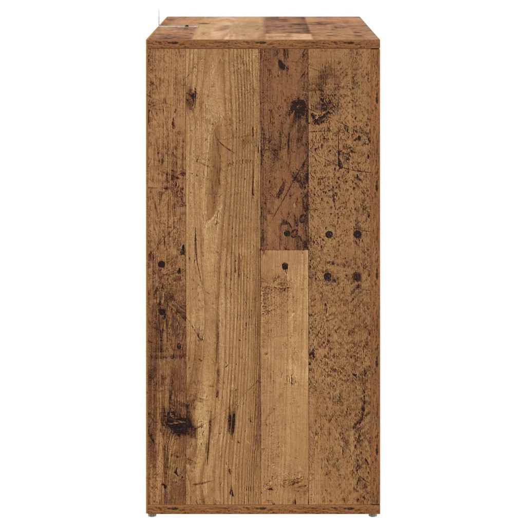 Šoninės lentynos Corona 2 pcs Senovinis medis 59 x 39 x 80 cm