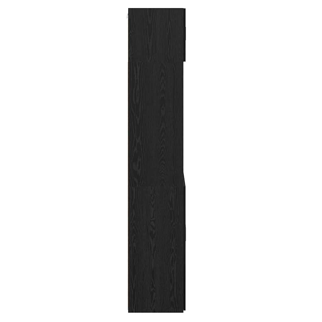 Storage cabinet Black oak 80 x 42.5 x 225 cm