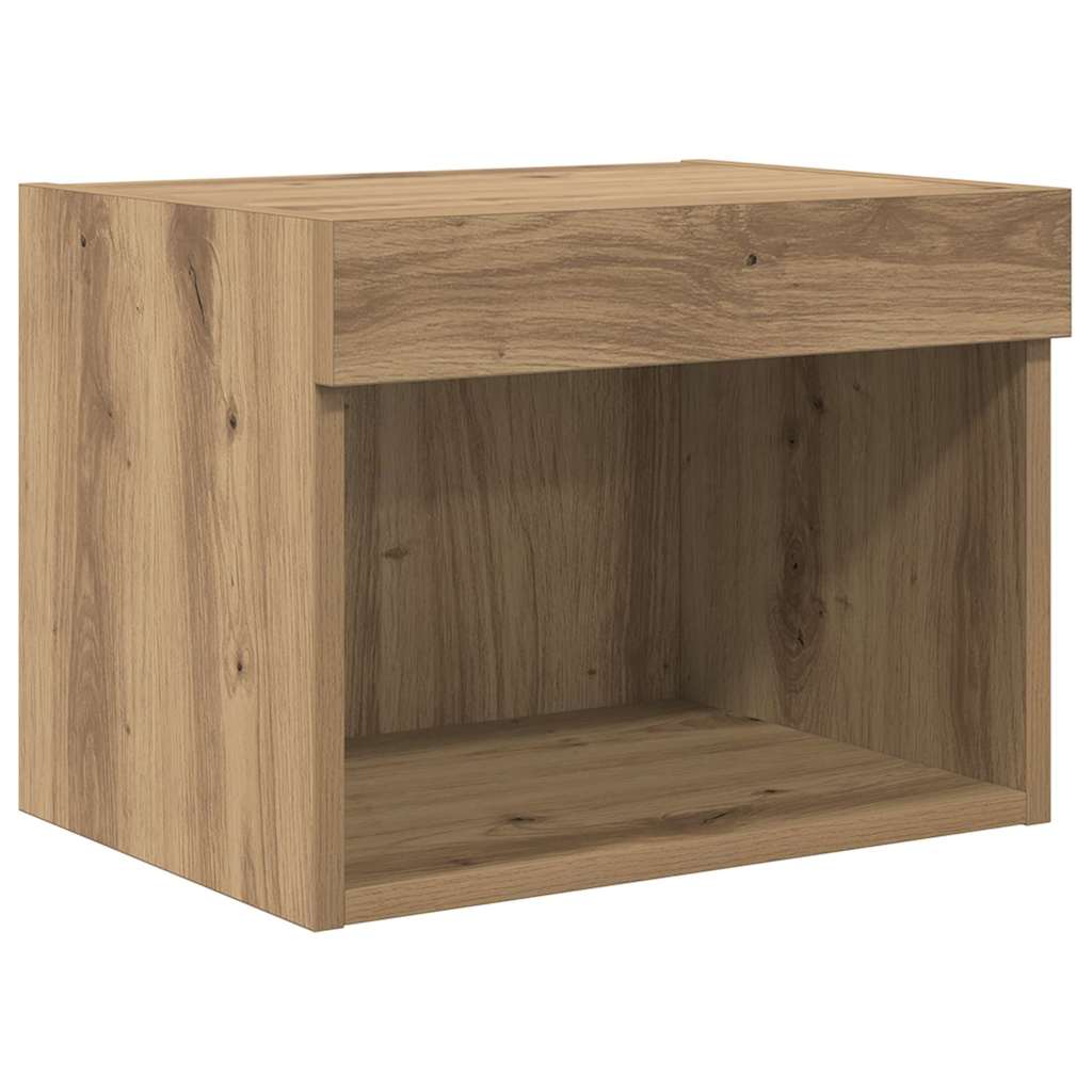 TV wall units 5 pcs Black oak 60 x 30 x 30 cm