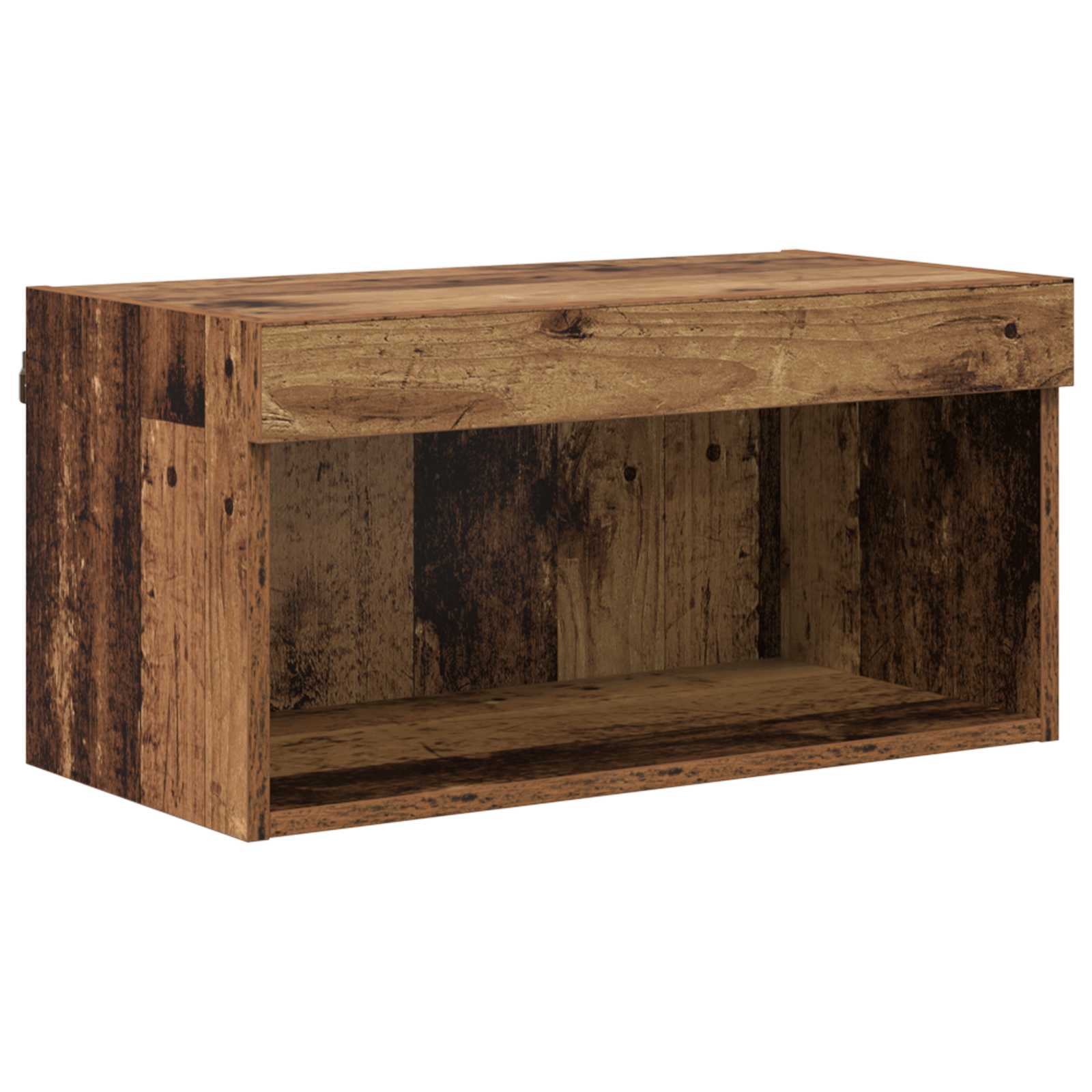 TV cabinet 7 pcs Reclaimed wood