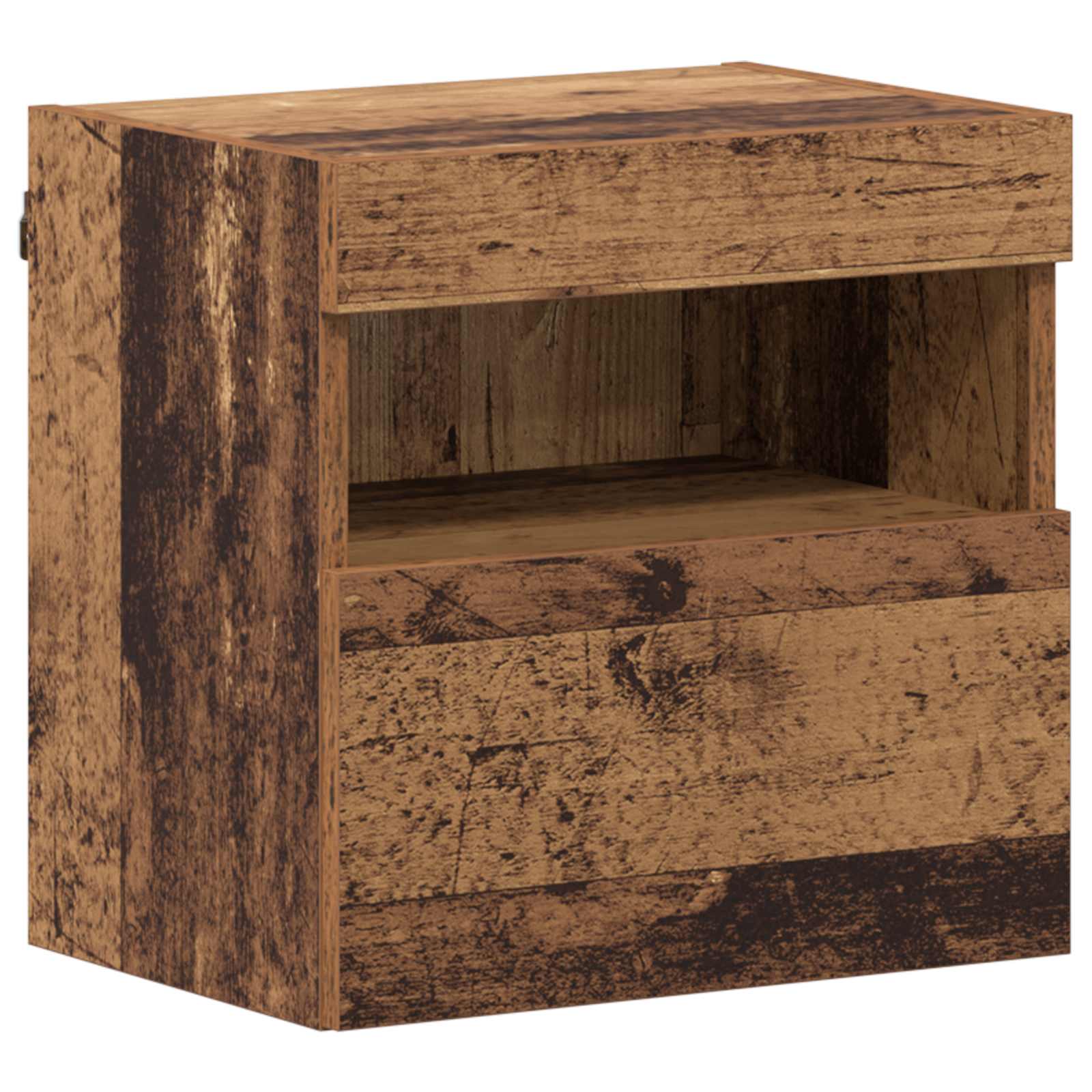 TV cabinet 7 pcs Reclaimed wood