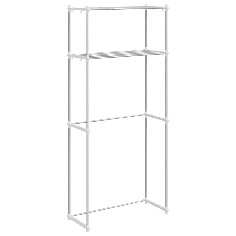 Skalbimo mašinos laikiklis Balta 70 x 27 x 136 cm Aliuminis