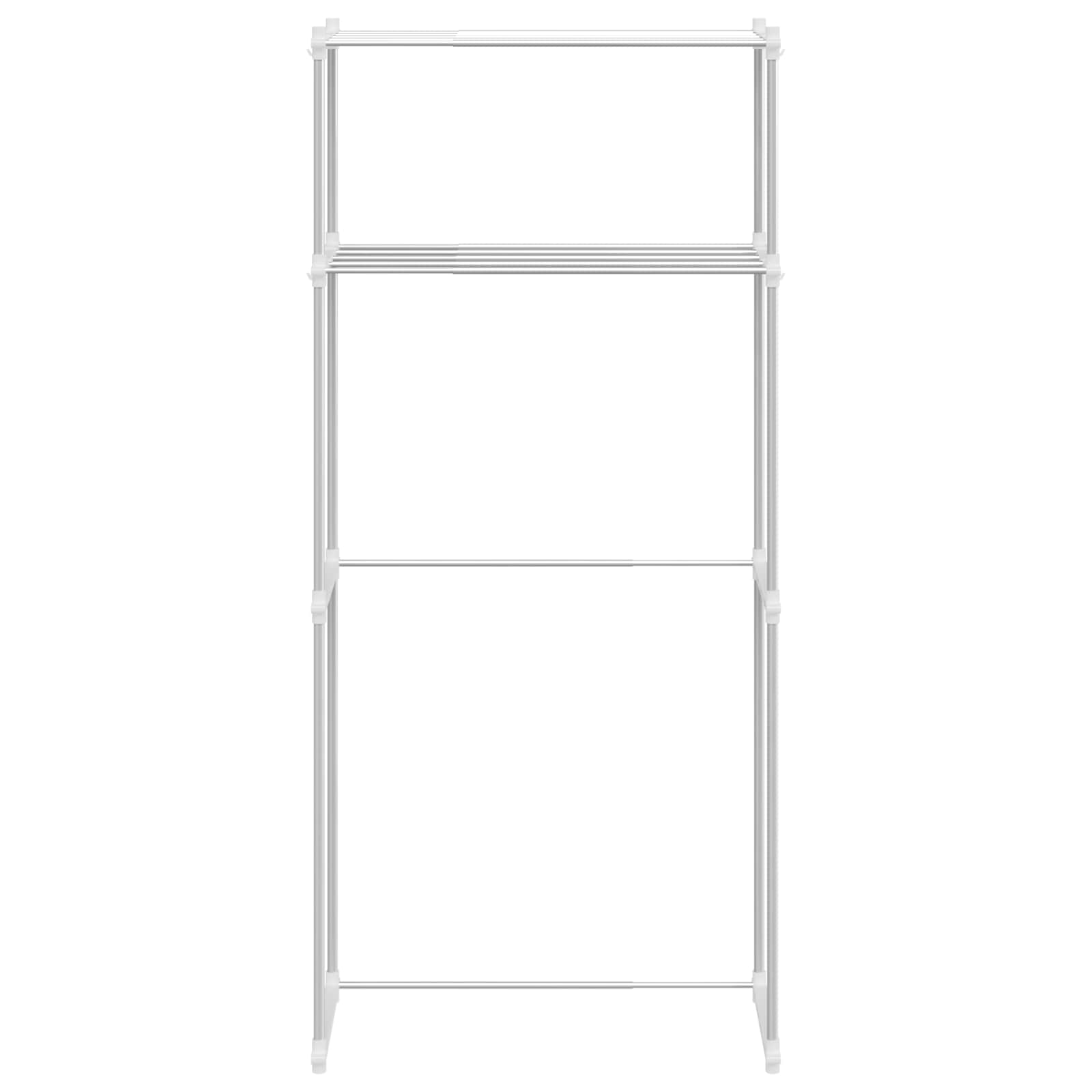 Skalbimo mašinos laikiklis Balta 70 x 27 x 136 cm Aliuminis