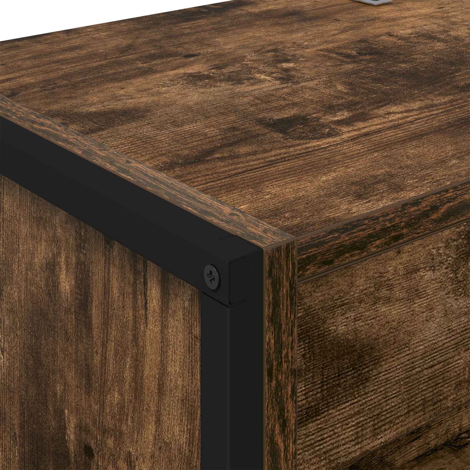 Bookcase 2 pcs Smoked oak 80 x 30 x 155 cm
