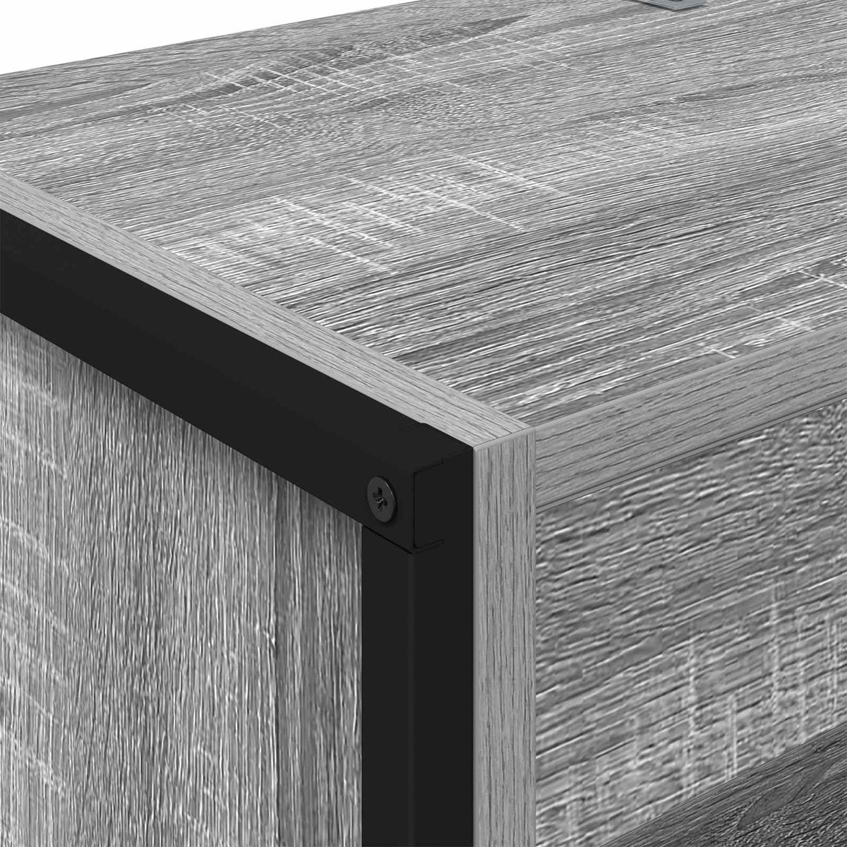 Bookcase 2 pcs Grey Sonoma 80 x 30 x 155 cm