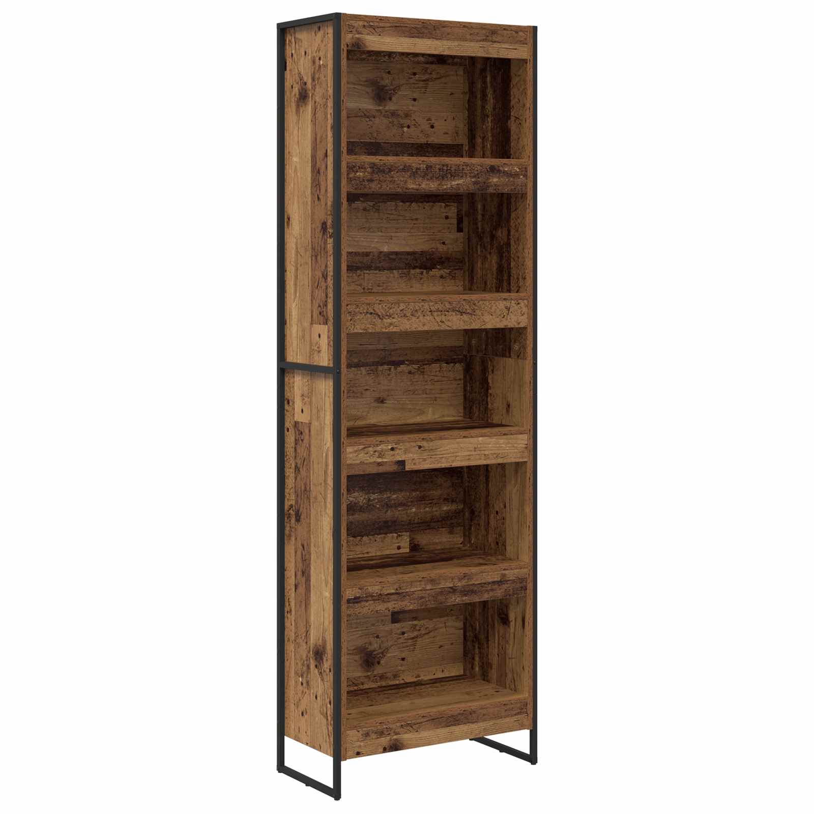 Knygų spinta 2 pcs Senovinis medis 80 x 30 x 155 cm