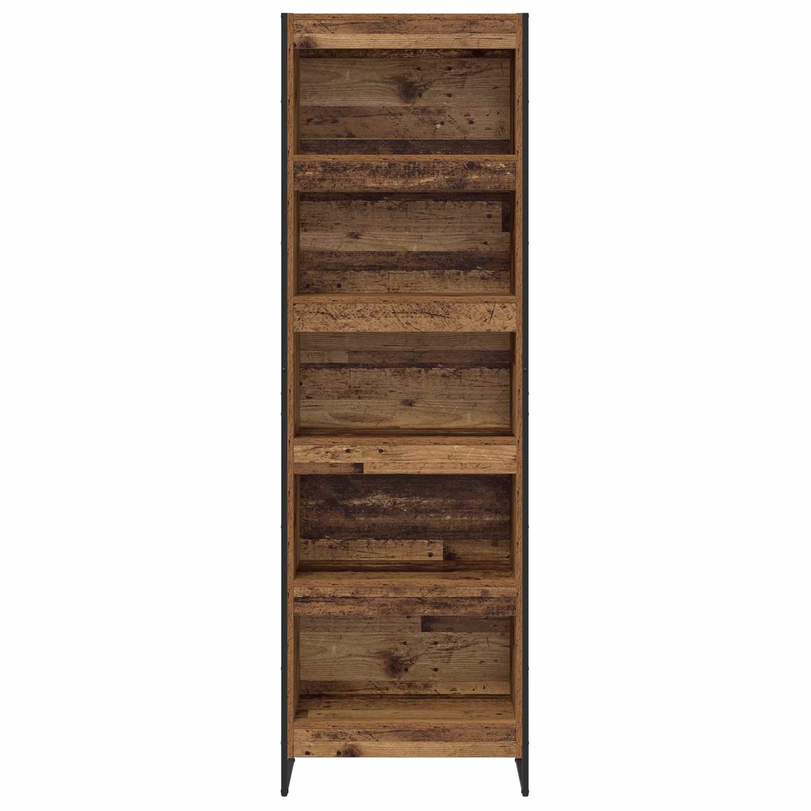 Knygų spinta 2 pcs Senovinis medis 80 x 30 x 155 cm