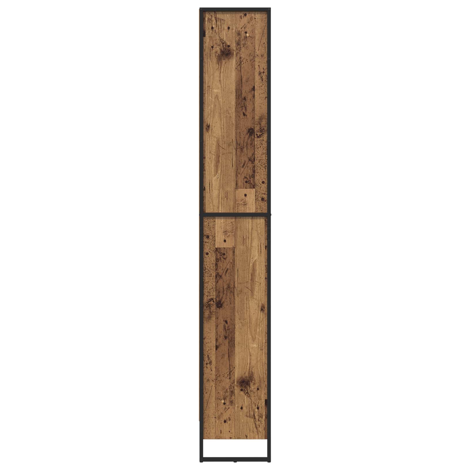 Knygų spinta 2 pcs Senovinis medis 80 x 30 x 155 cm