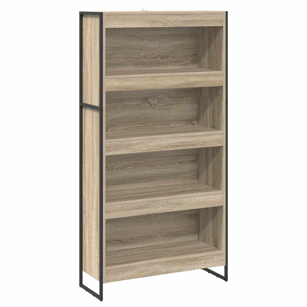 Knygų spinta 2 pcs Sonoma 80 x 30 x 155 cm Apdirbta mediena