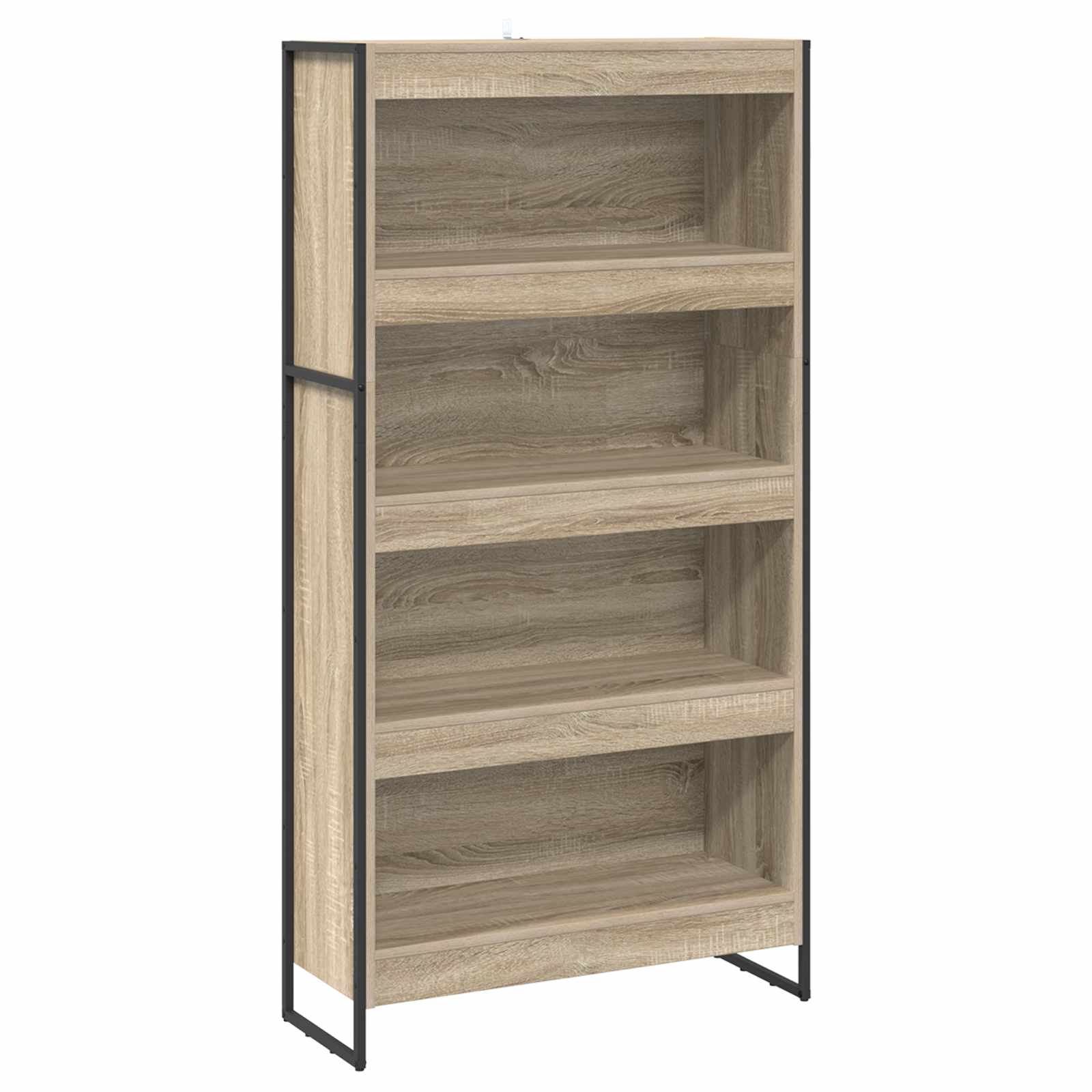 Knygų spinta 2 pcs Sonoma 80 x 30 x 155 cm Apdirbta mediena