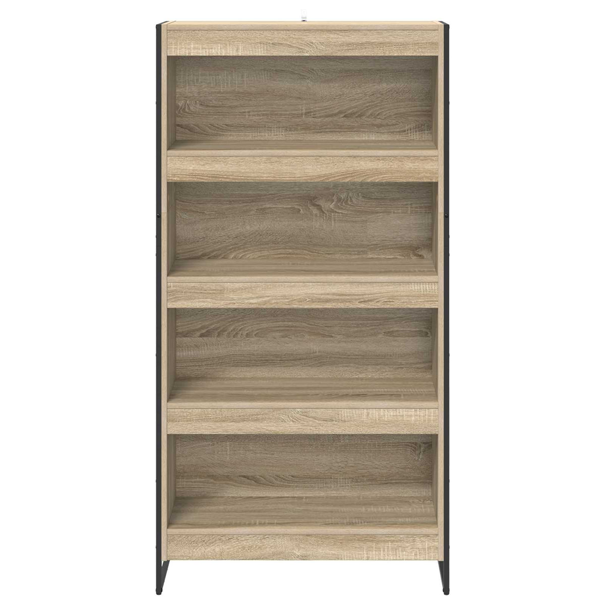 Knygų spinta 2 pcs Sonoma 80 x 30 x 155 cm Apdirbta mediena