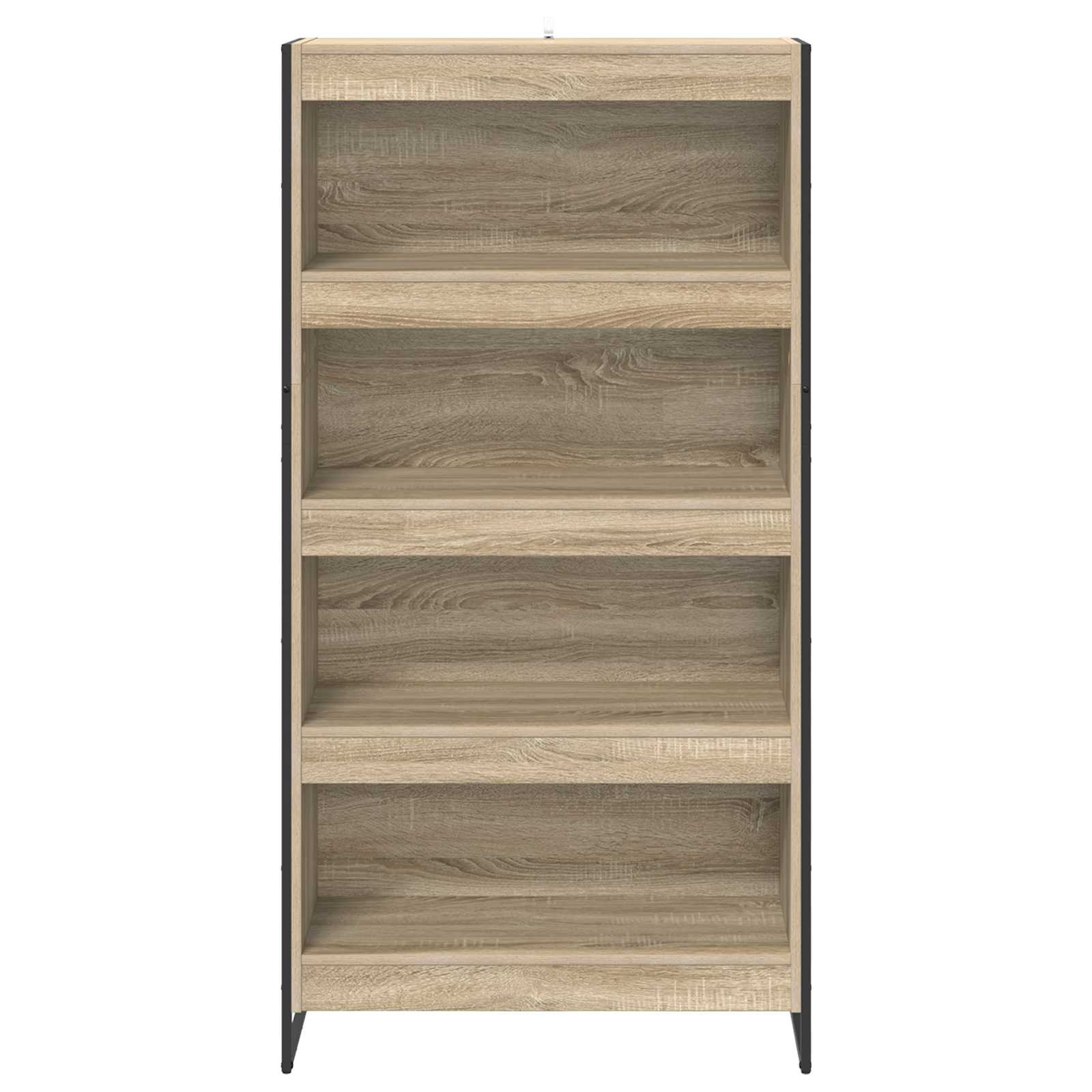 Knygų spinta 2 pcs Sonoma 80 x 30 x 155 cm Apdirbta mediena