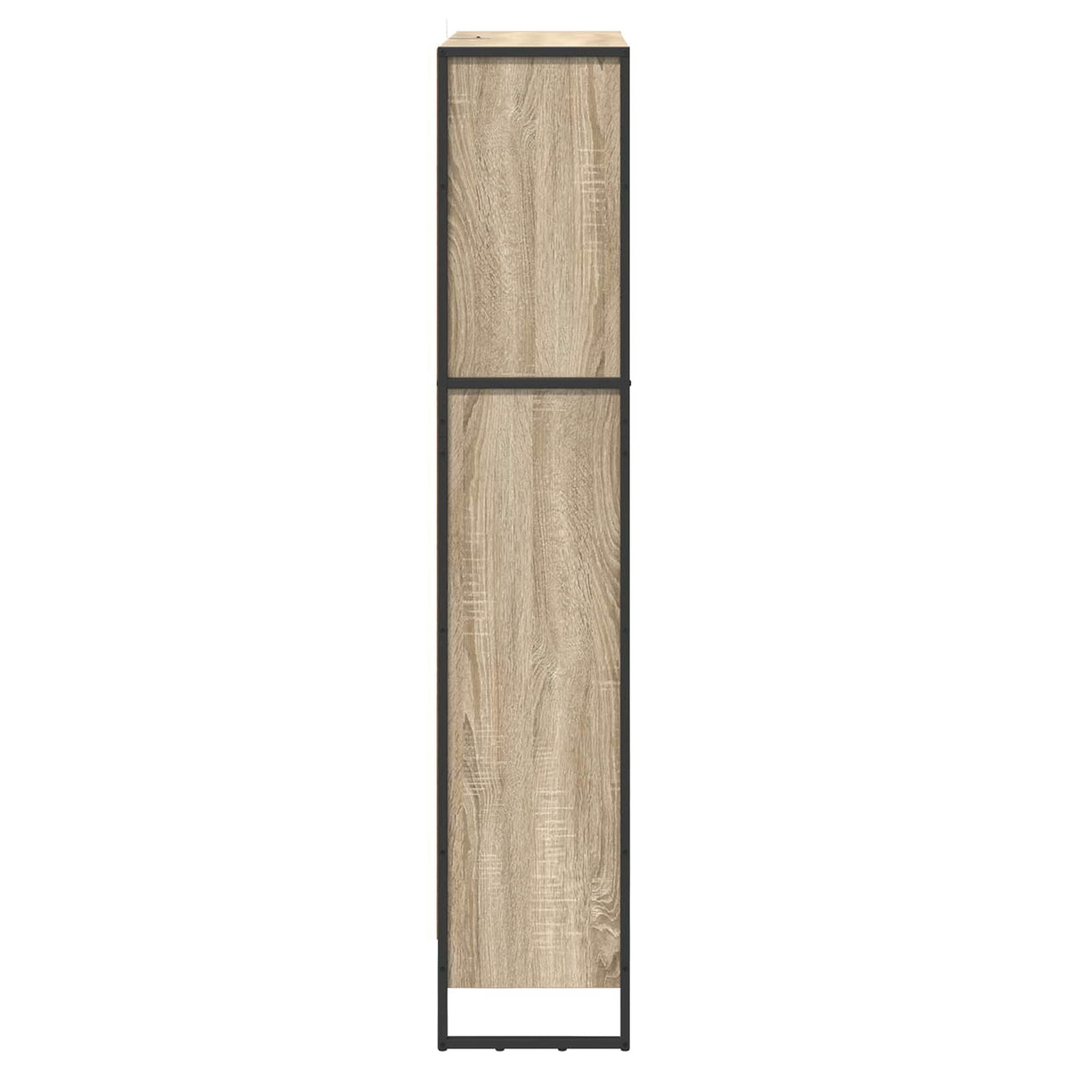 Knygų spinta 2 pcs Sonoma 80 x 30 x 155 cm Apdirbta mediena