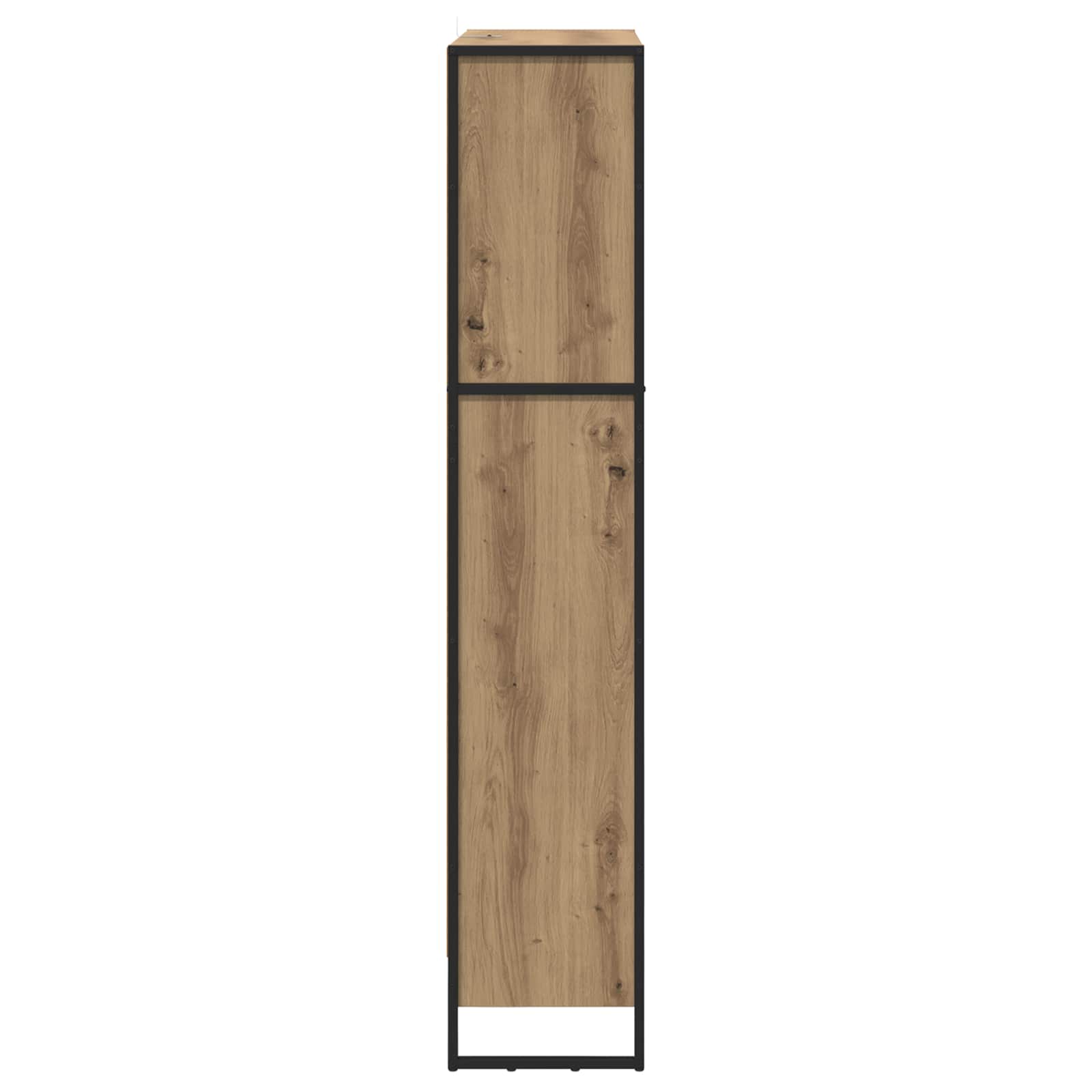 Knygų spinta 2 pcs Meistrų ąžuolas 80 x 30 x 155 cm