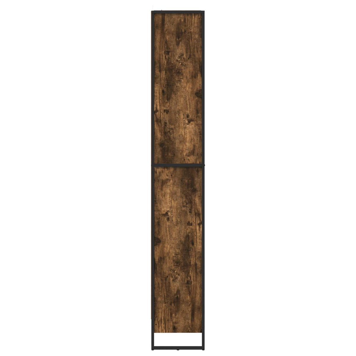 Knygų spinta 2 pcs Dūminis ąžuolas 80 x 30 x 155 cm