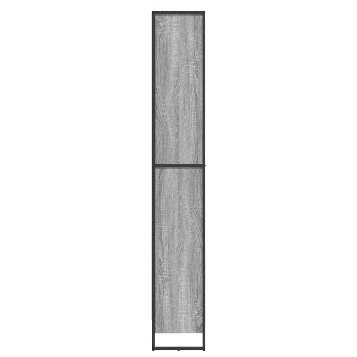 Knygų spinta 2 pcs Pilkas Sonoma 80 x 30 x 155 cm