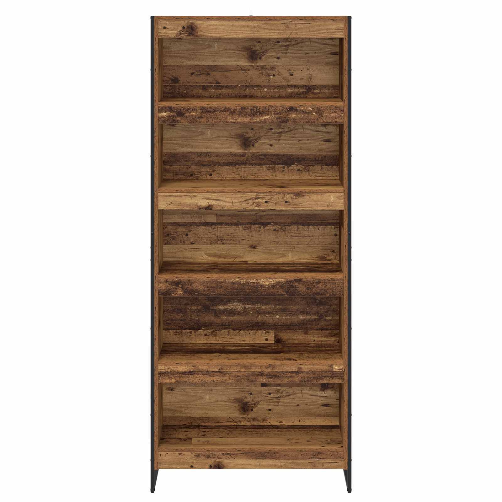 Knygų spinta 2 pcs Senovinis medis 80 x 30 x 155 cm