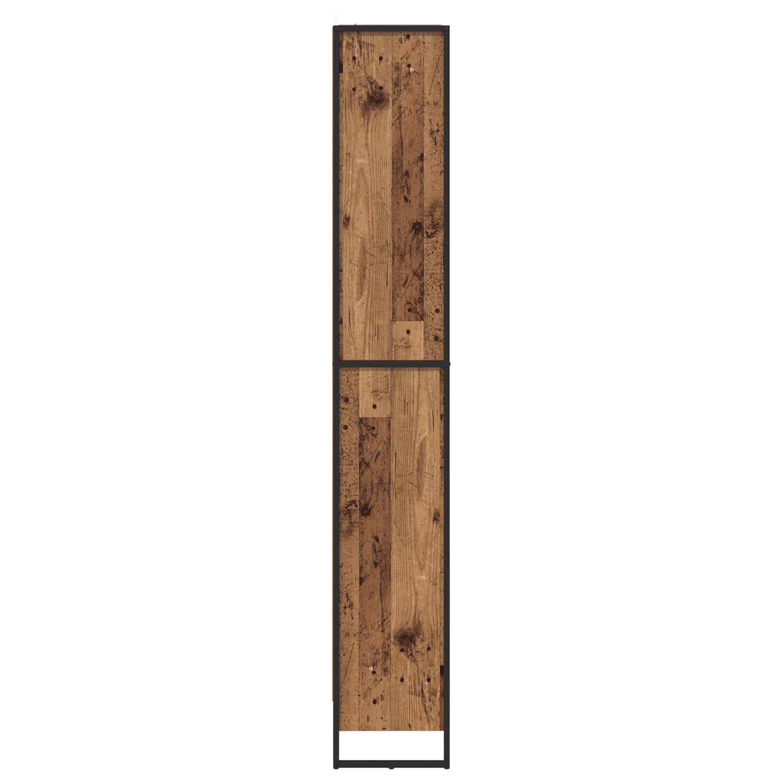 Knygų spinta 2 pcs Senovinis medis 80 x 30 x 155 cm