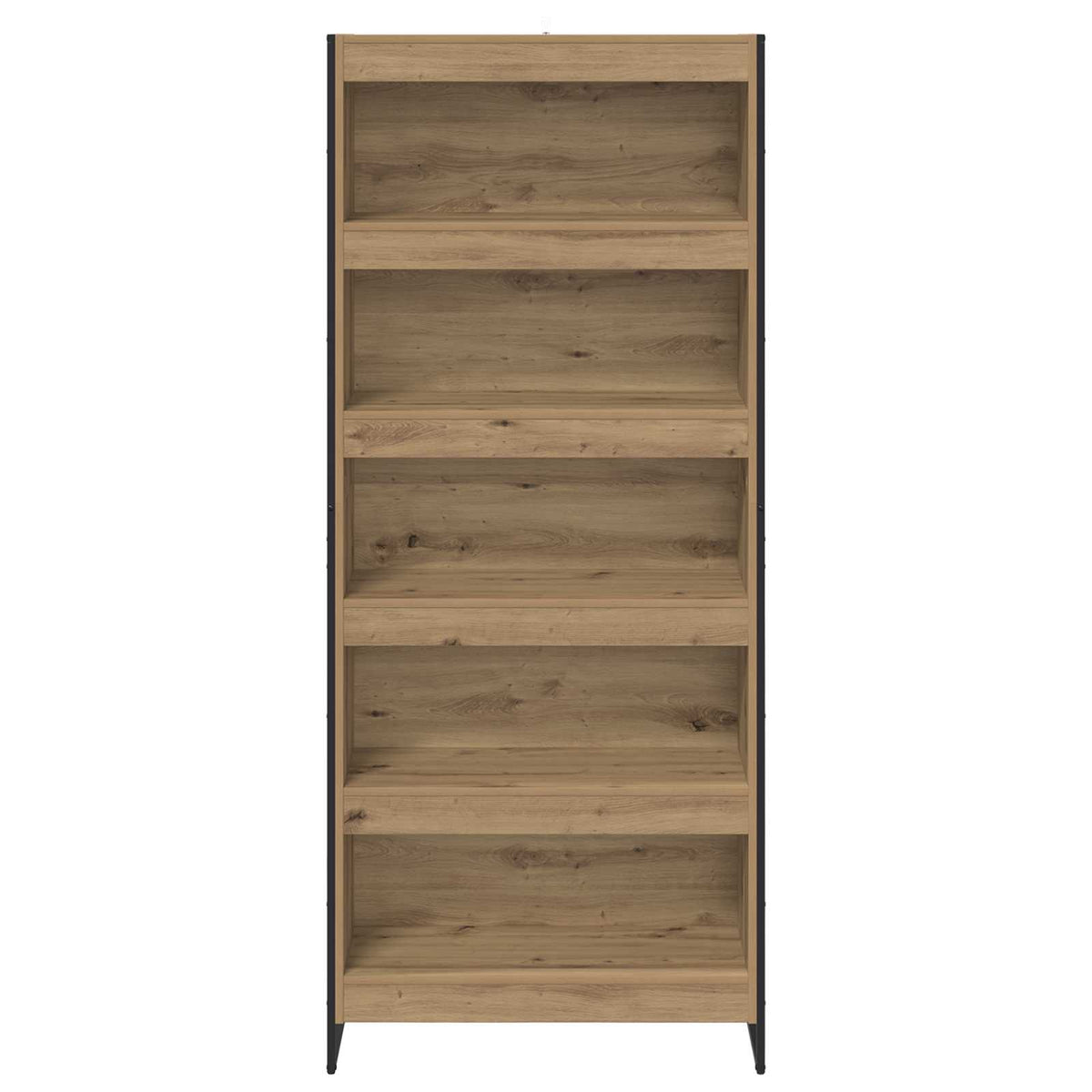 Bookcase 2 pcs Craftsman Oak 80 x 30 x 155 cm