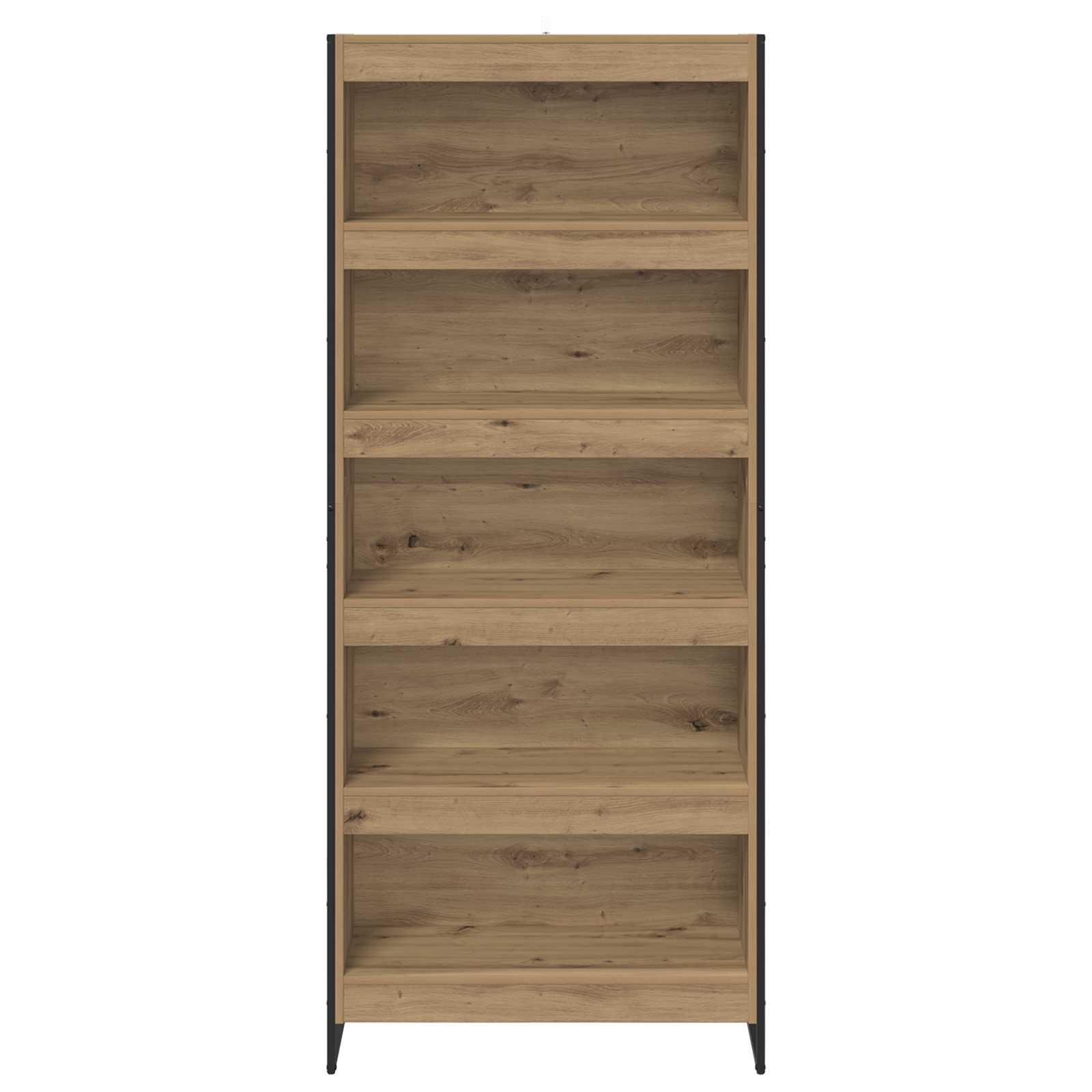 Knygų spinta 2 pcs Meistrų ąžuolas 80 x 30 x 155 cm